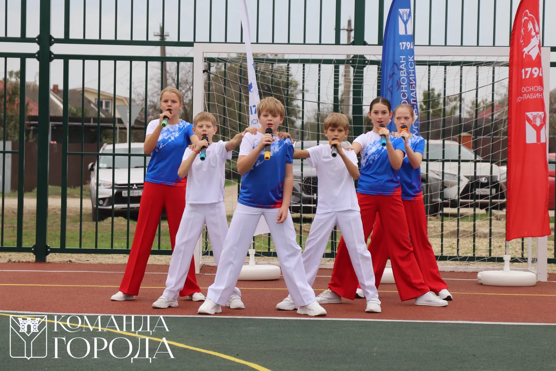 🏆Сегодня состоялось торжественное открытие новой многофункциональной спортивной площадки!