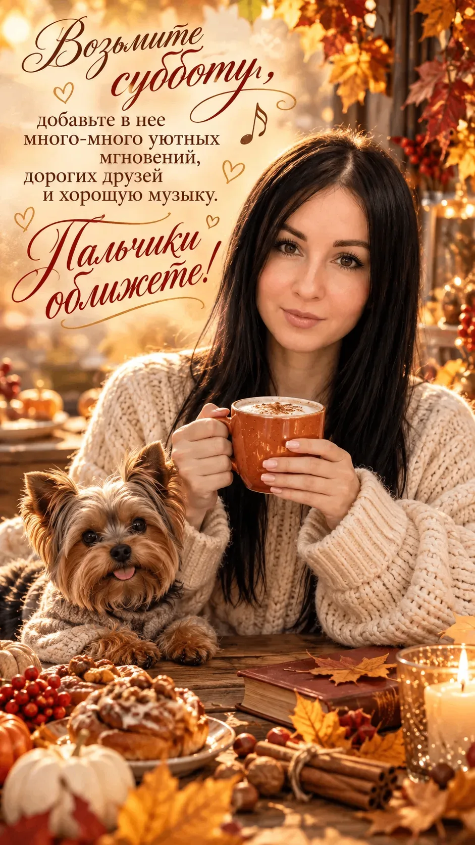 🌸 Пусть утро будет добрым, день — удачным, а настроение — прекрасным!