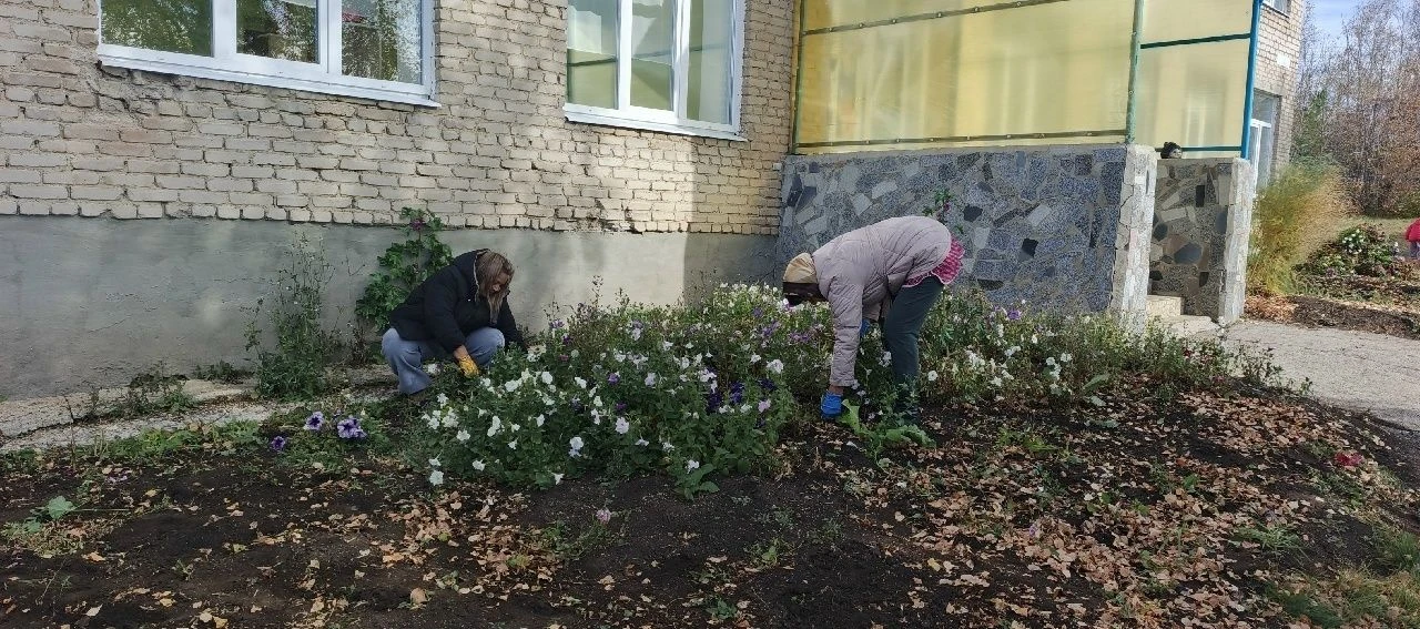 Осенний субботник)