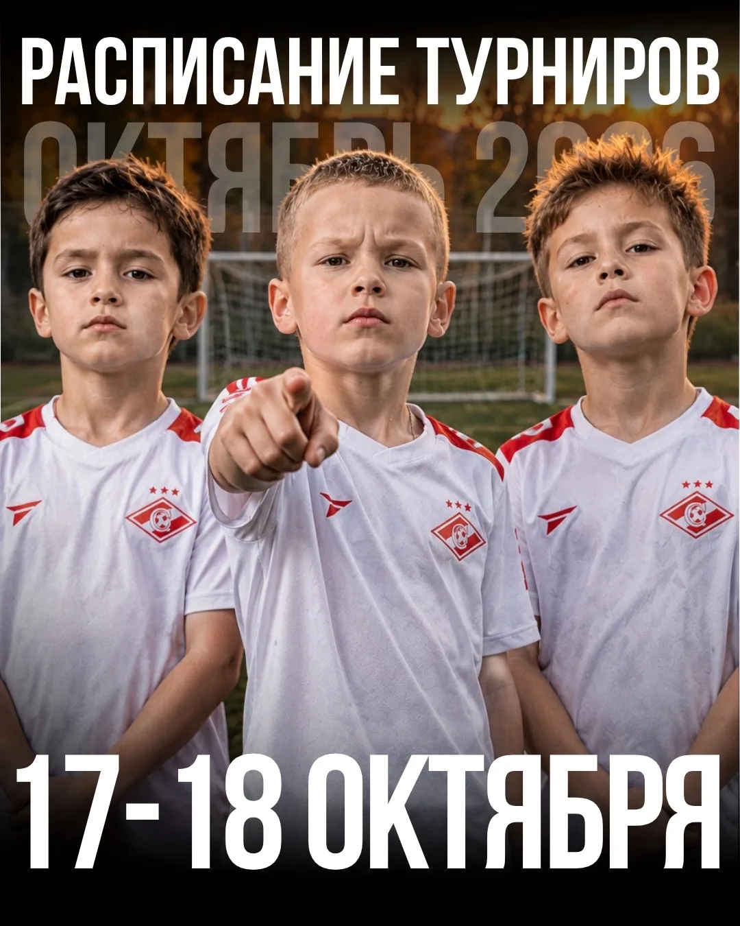 🗓 РАСПИСАНИЕ ТУРНИРОВ НА 17-18 ОКТЯБРЯ