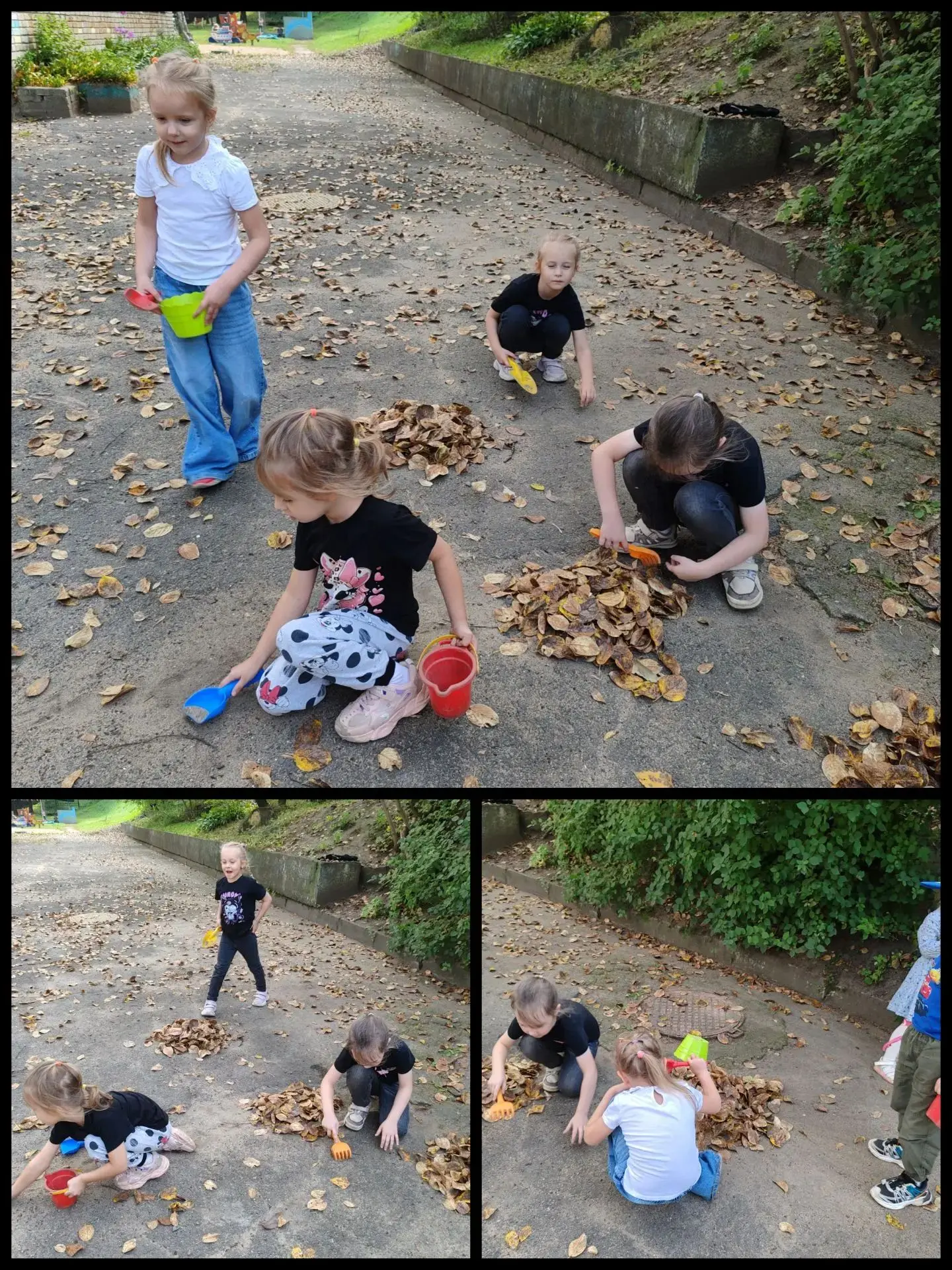 🍂 Наши маленькие экологи в действии! 👦👧