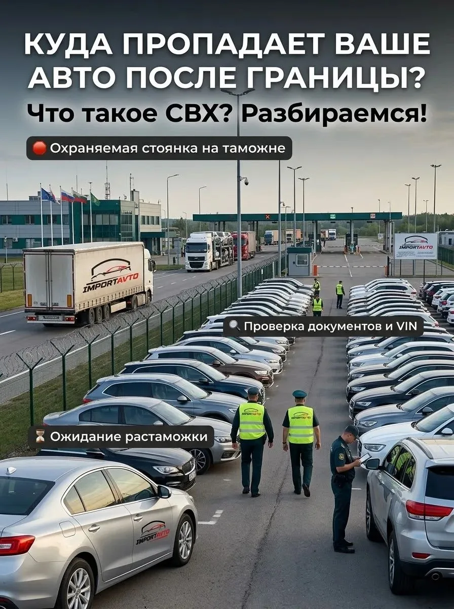 Куда пропадает ваше авто после границы? Разбираемся, что такое СВХ 🔍