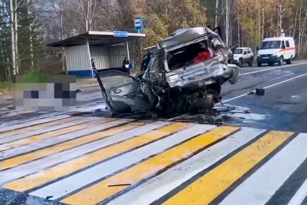 Два пенсионера погибли в аварии с грузовиками под Иркутском.