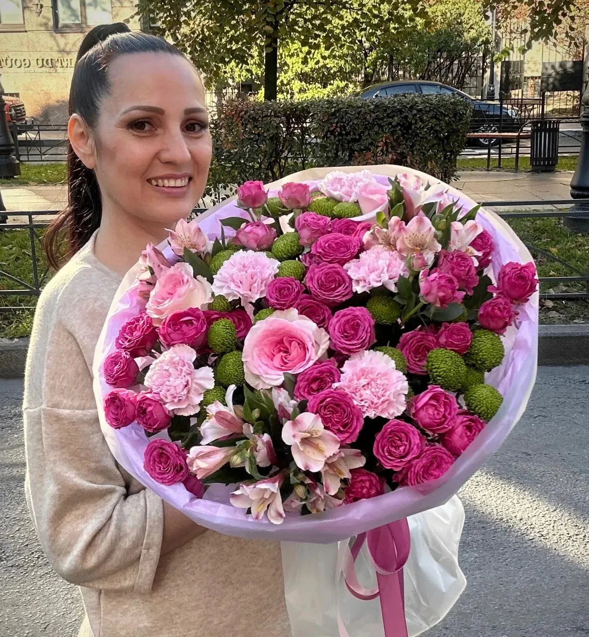 ☀️В Питере можно получить бесплатные букеты!