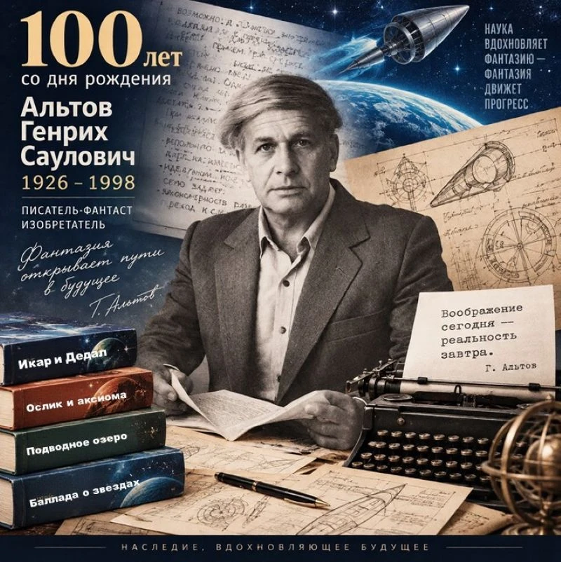 Юбиляры 2026 года. Альтов Генрих Саулович