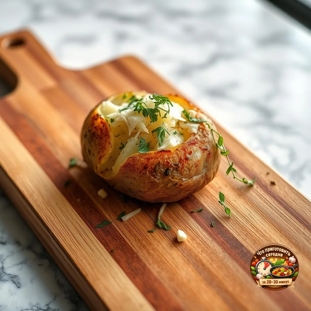 🍽️ Картофель запеченный с травами и сыром