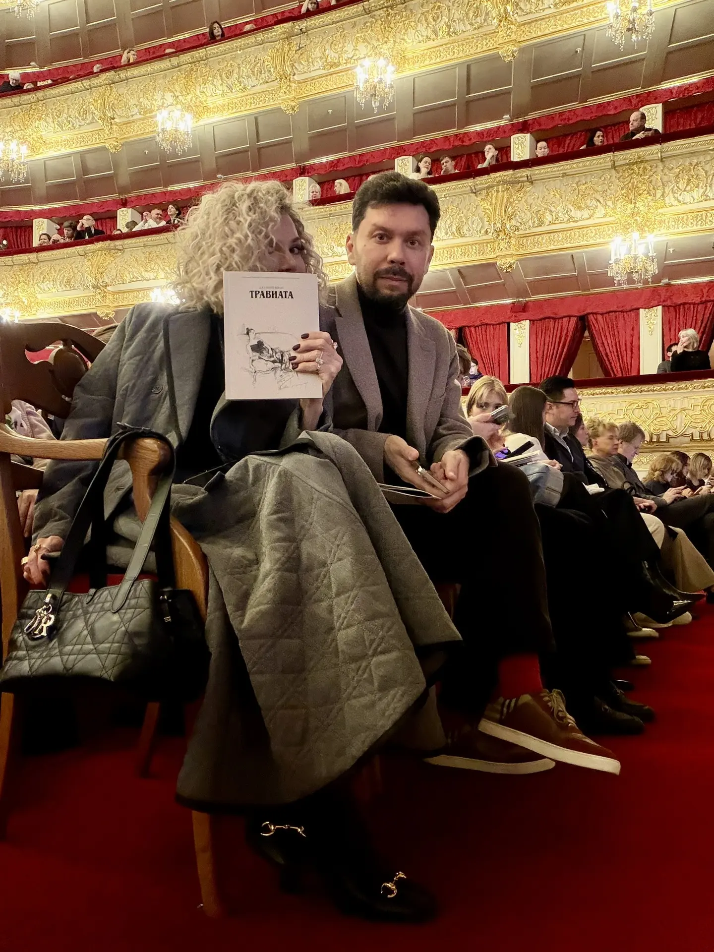 Ну а по пути заскочу в Большой театр на «Травиату» Джузеппе Верди.