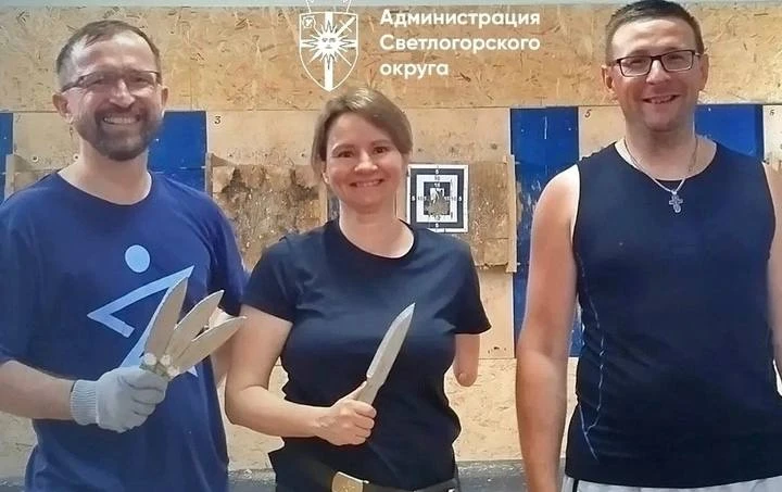 В Орле прошел чемпионат России по метанию ножа.
