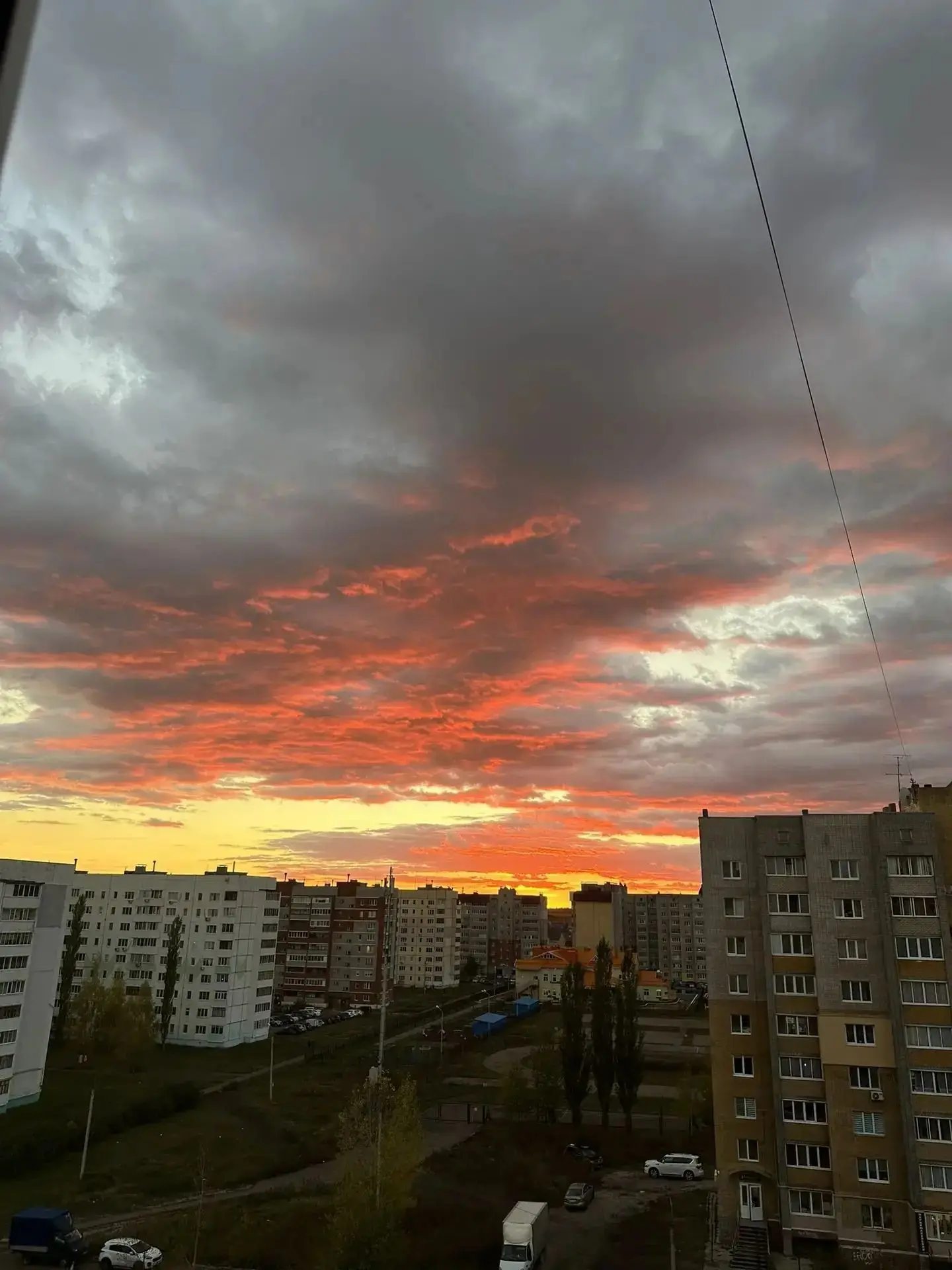 Ещё фото шикарного заката 🌅