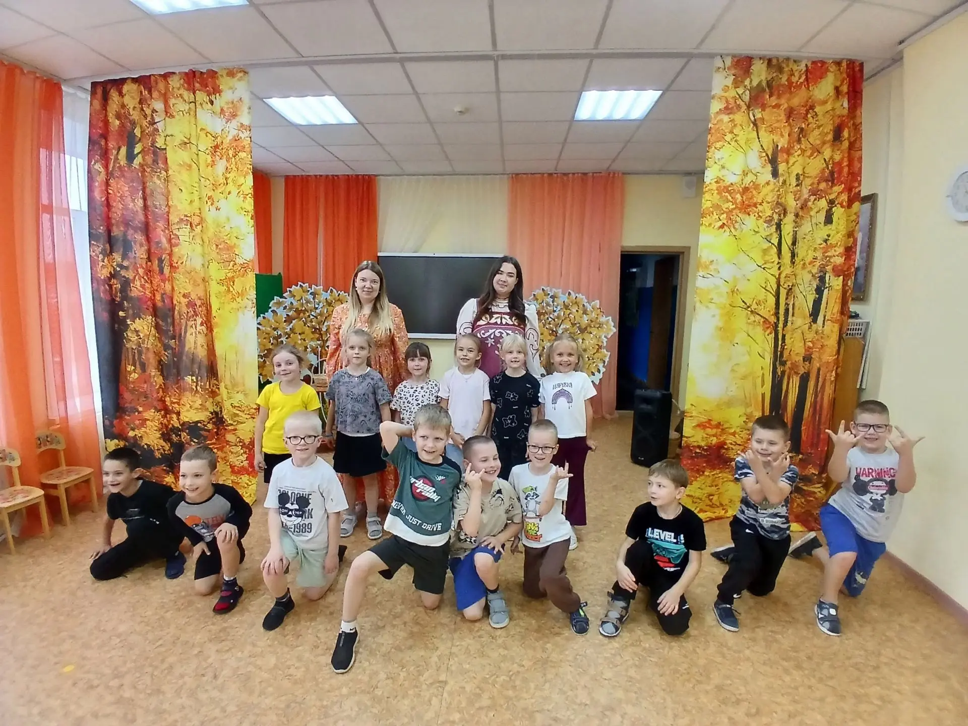 🍂 «Осенины» в детском саду «Солнышко»!