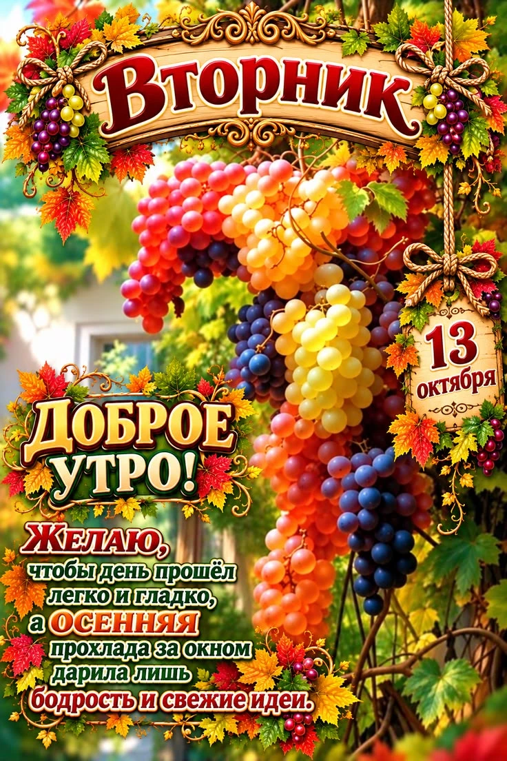 🌞🎉 Желаем бодрого утра и замечательного дня!