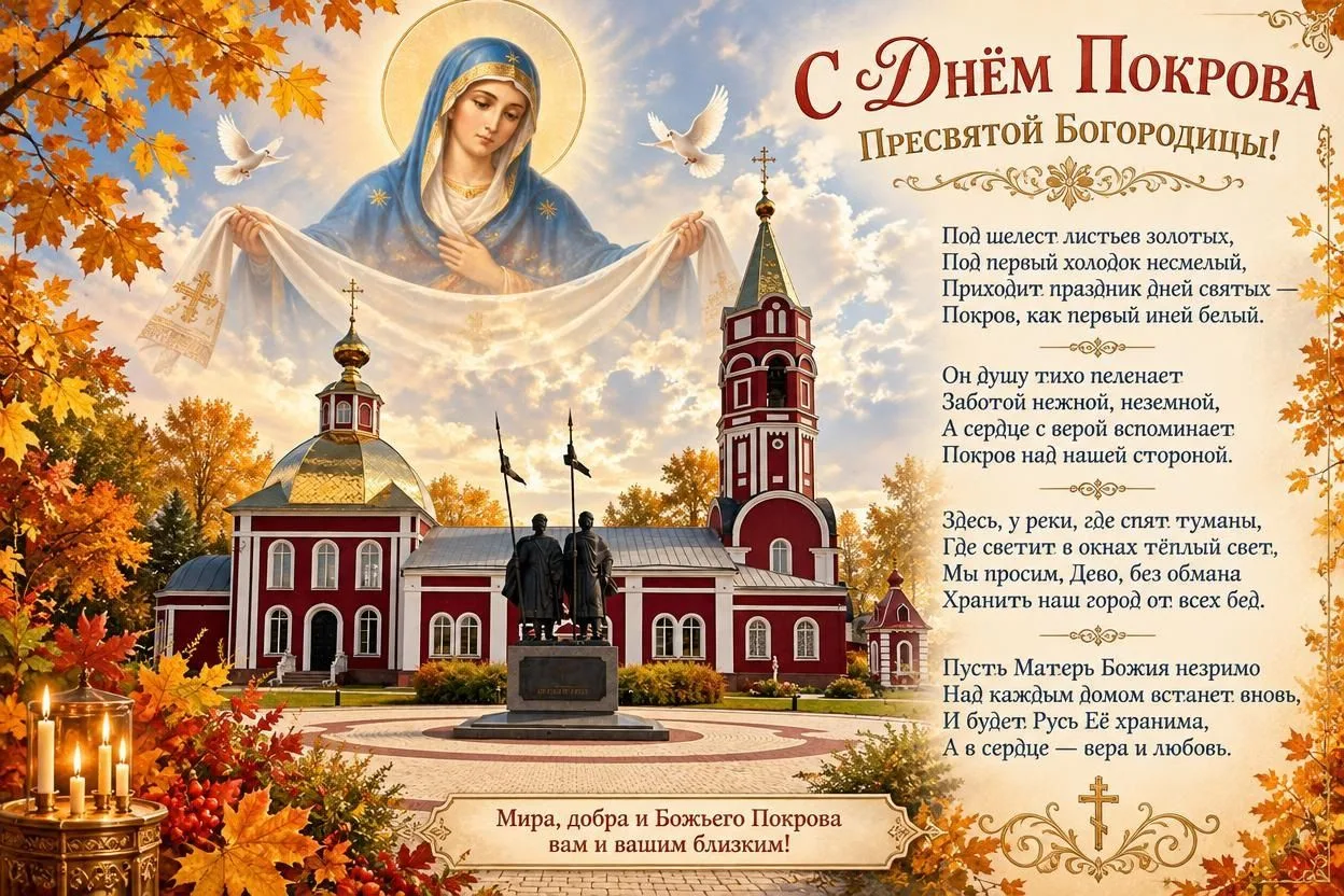 На Праздник Покрова Пресвятой Богородицы