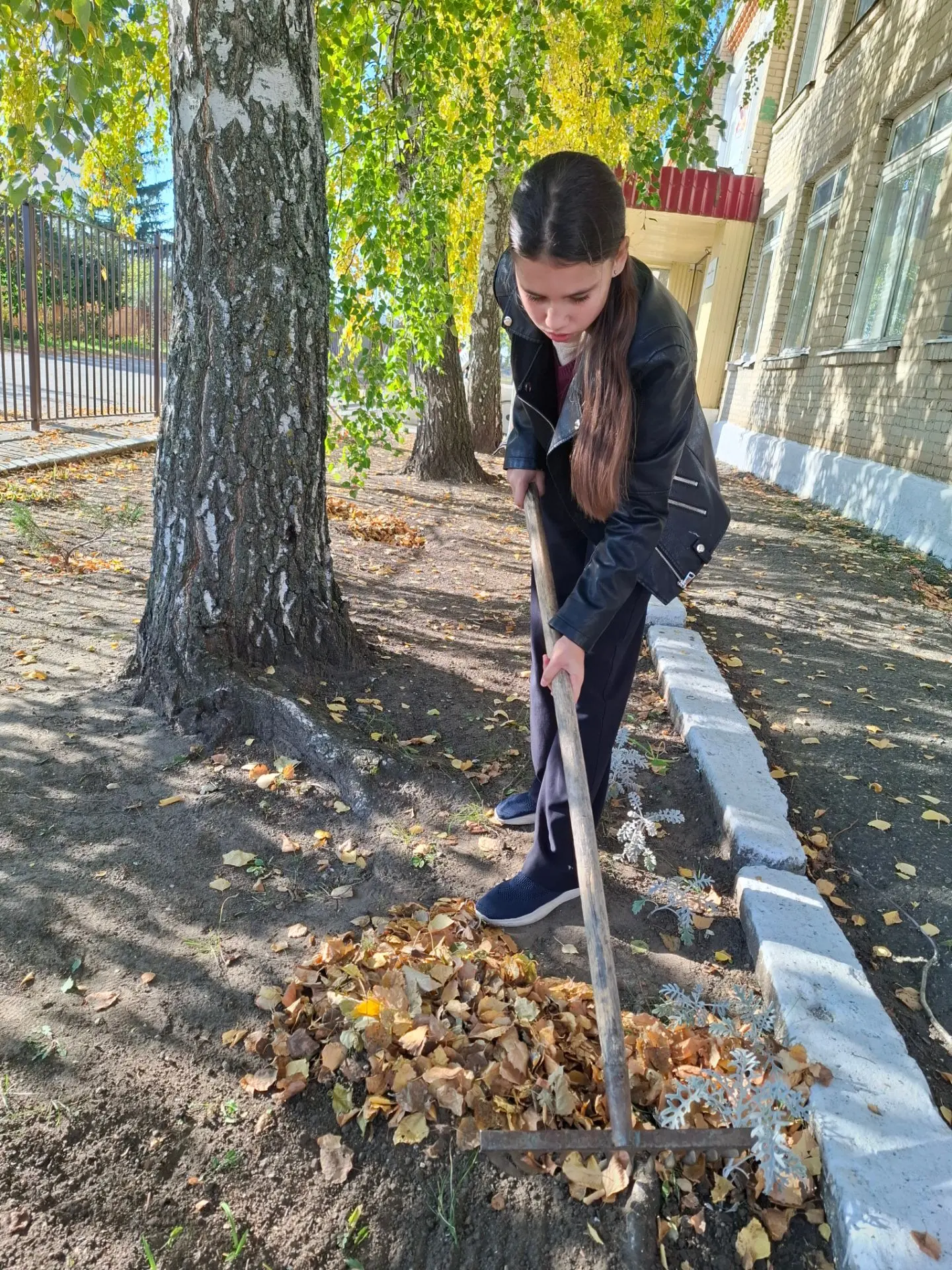 🍂 Несмотря на то что листва всё ещё опадает — собирать её нужно вовремя!🍂