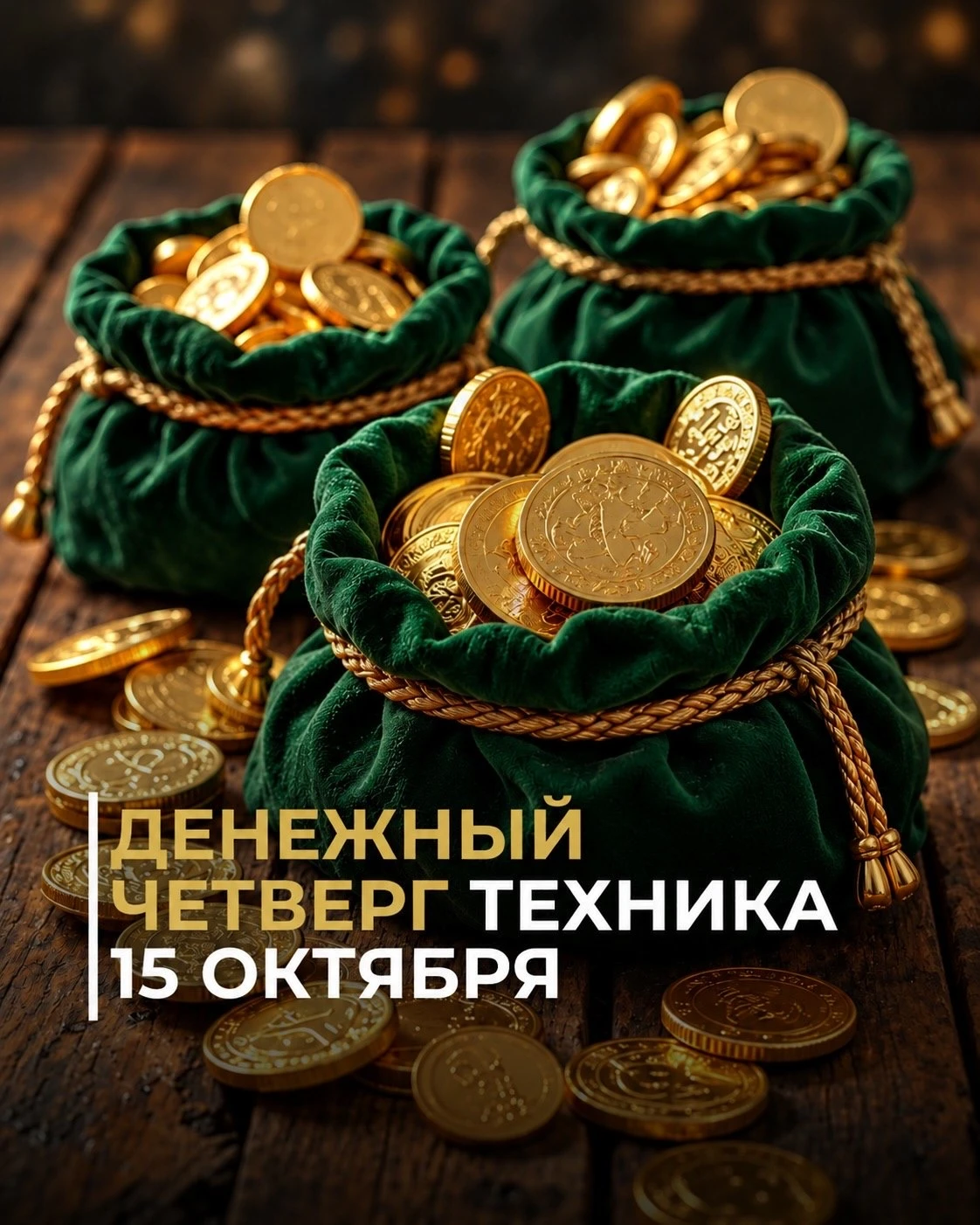 💰 ДЕНЕЖНЫЙ ЧЕТВЕРГ 15 ОКТЯБРЯ