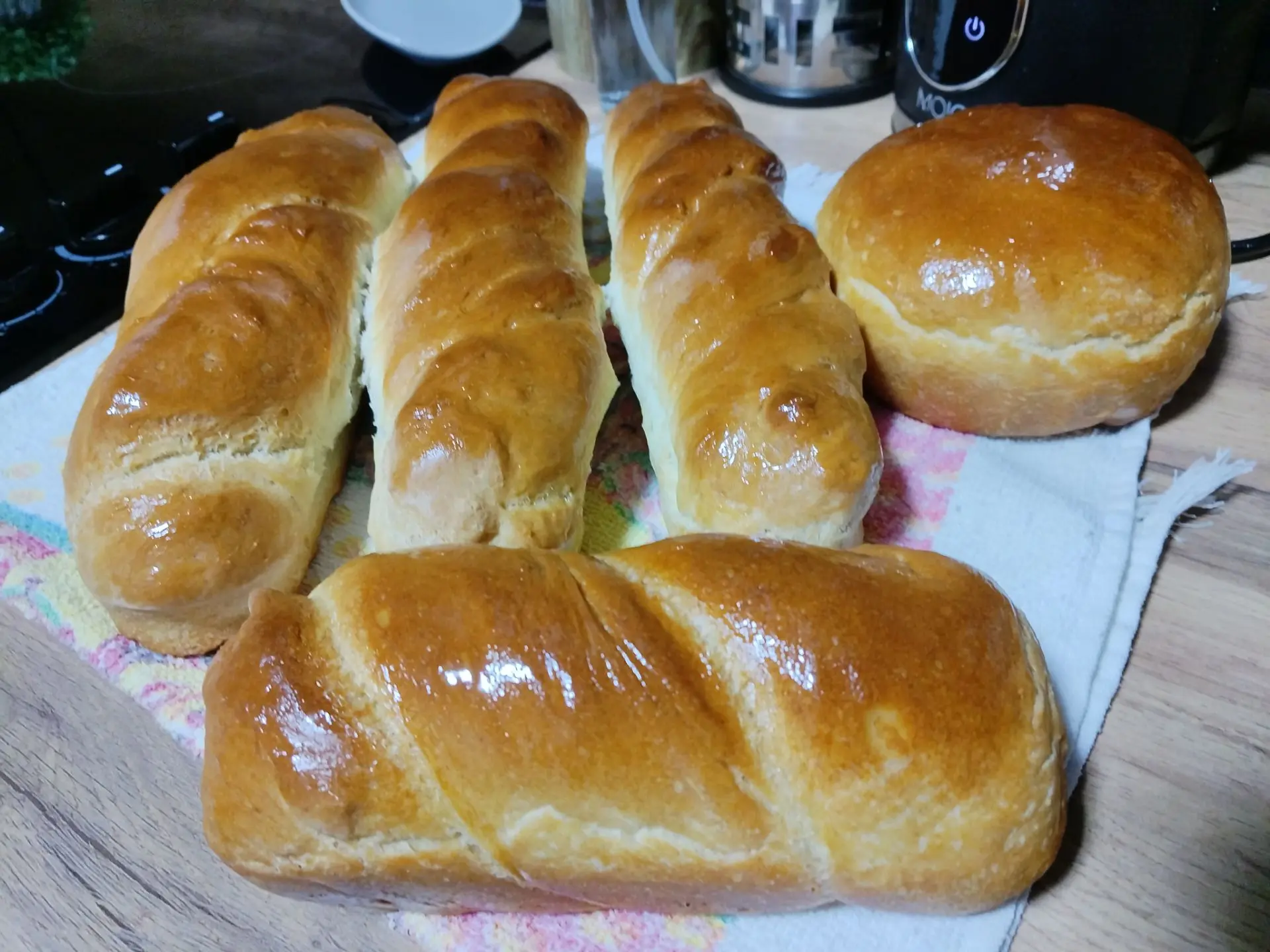 Пока управлялась хлебушек 🍞 испёкся 🙂