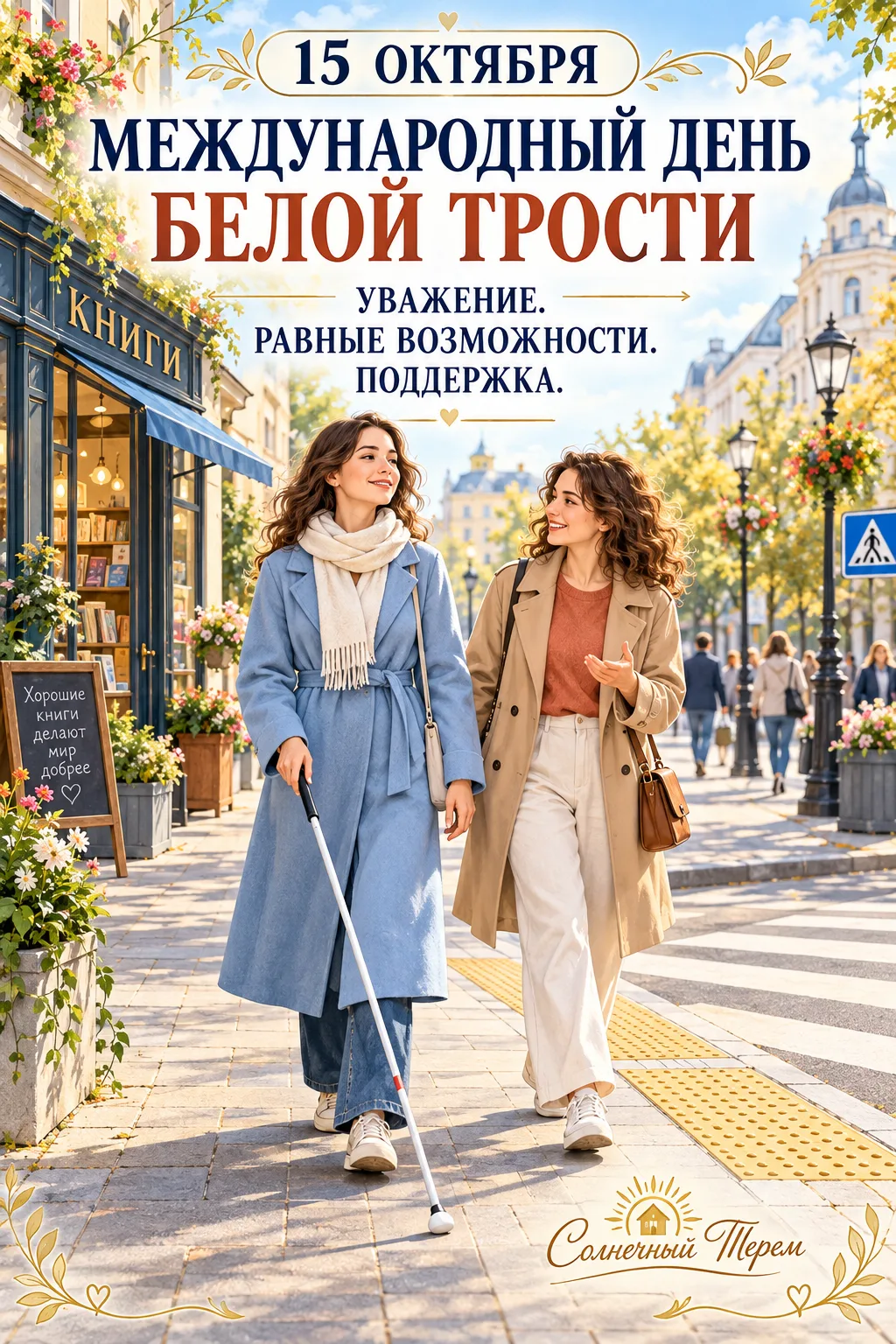 🤍 Важно не просто замечать людей рядом, но и уважать их самостоятельность.