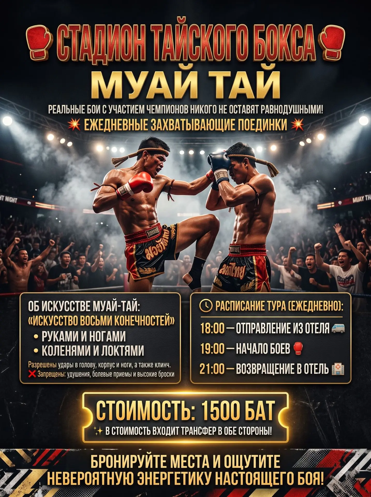 🥊 А ВЫ ГОТОВЫ УВИДЕТЬ НАСТОЯЩИЙ МУАЙ-ТАЙ?