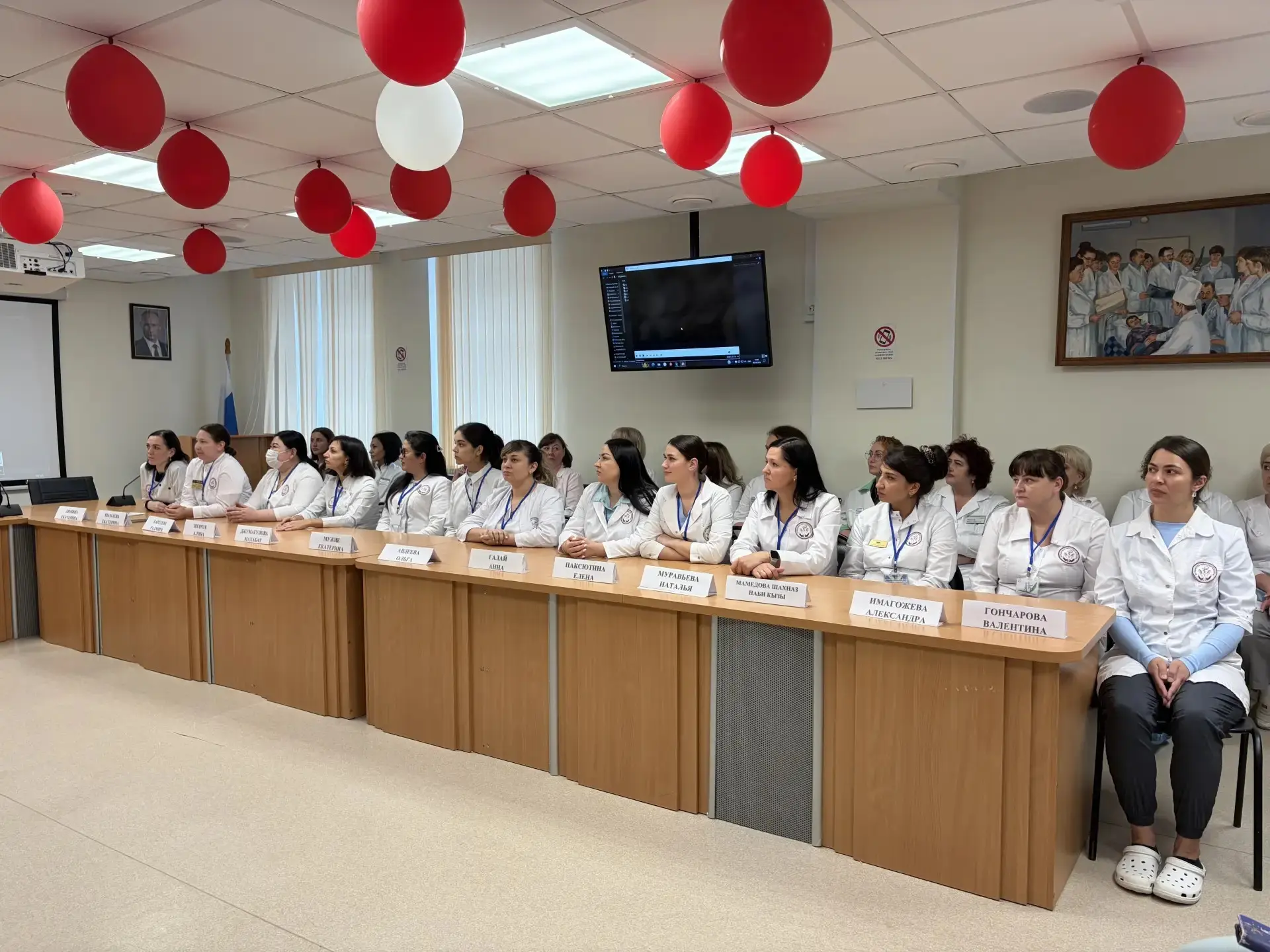 Торжественное посвящение в медицинских сестер Магаданской областной больницы!