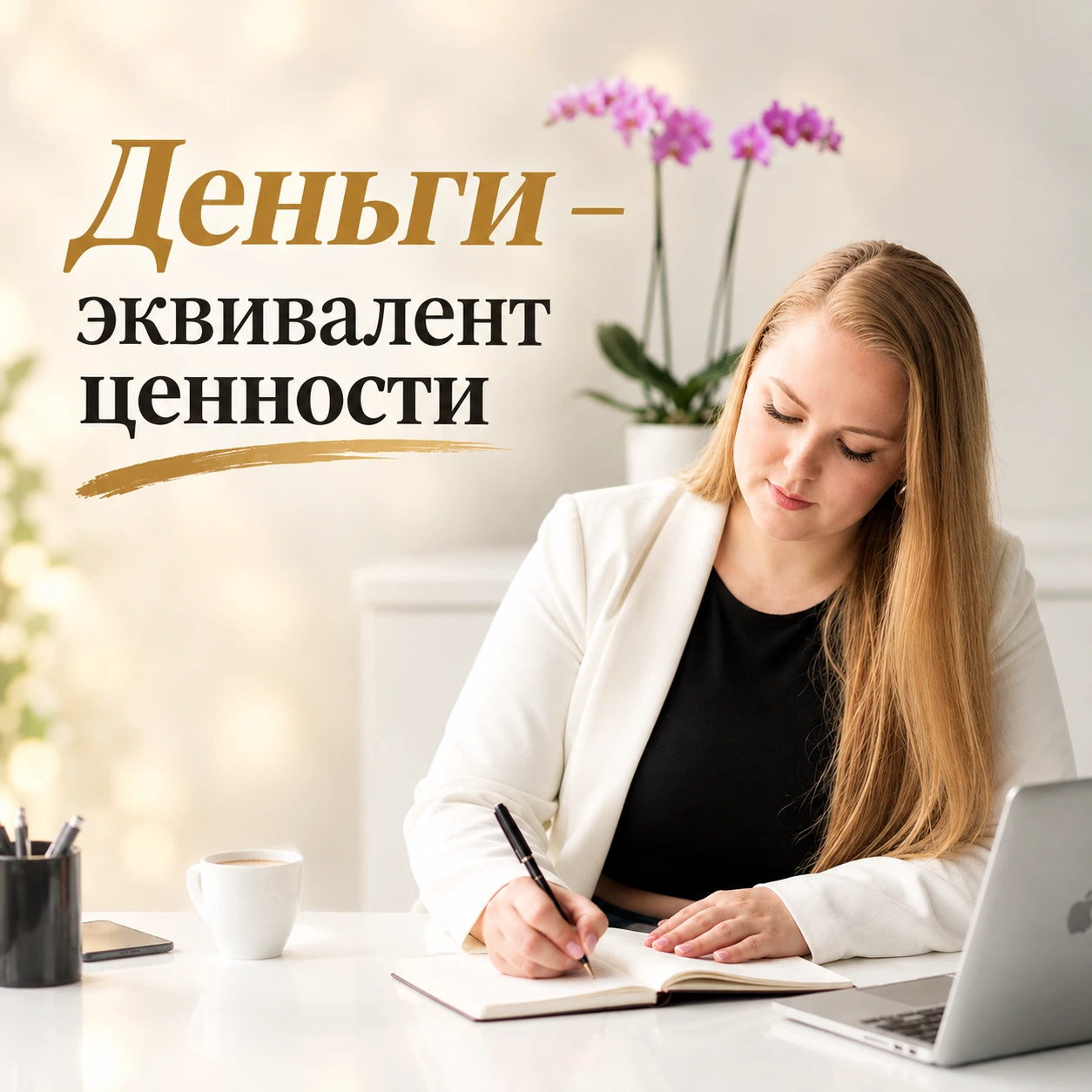 Деньги — это эквивалент ценности, которую я даю людям и миру.💝