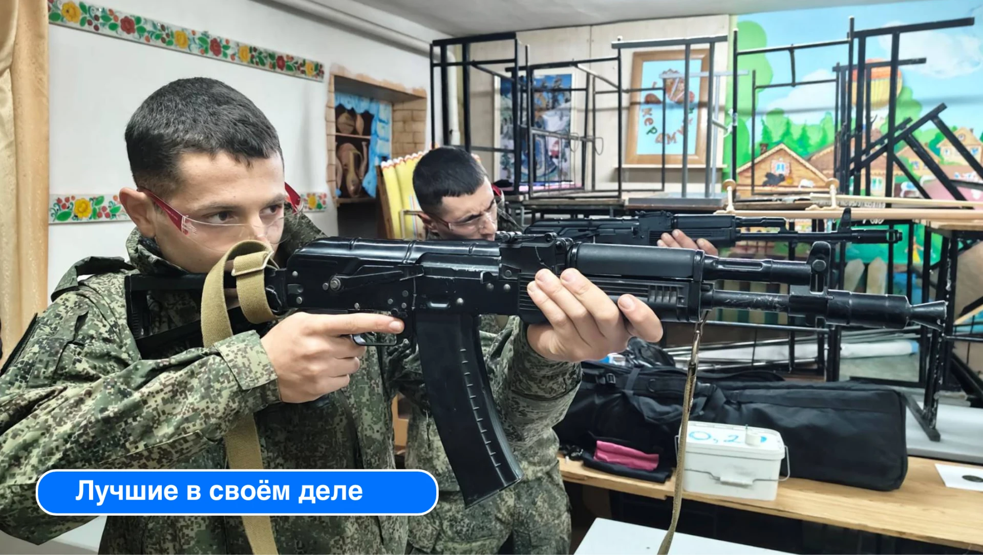 В Амурске прошли необычные соревнования, где молодым военнослужащим из Эльбана и Тейсин...