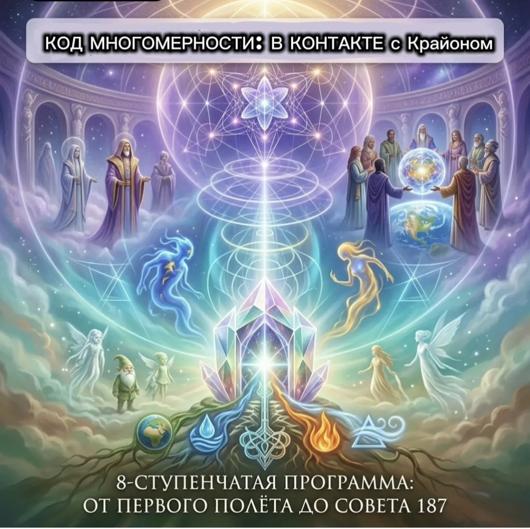 ✨ КУРС «КОД МНОГОМЕРНОСТИ: В КОНТАКТЕ С КРАЙОНОМ » ✨