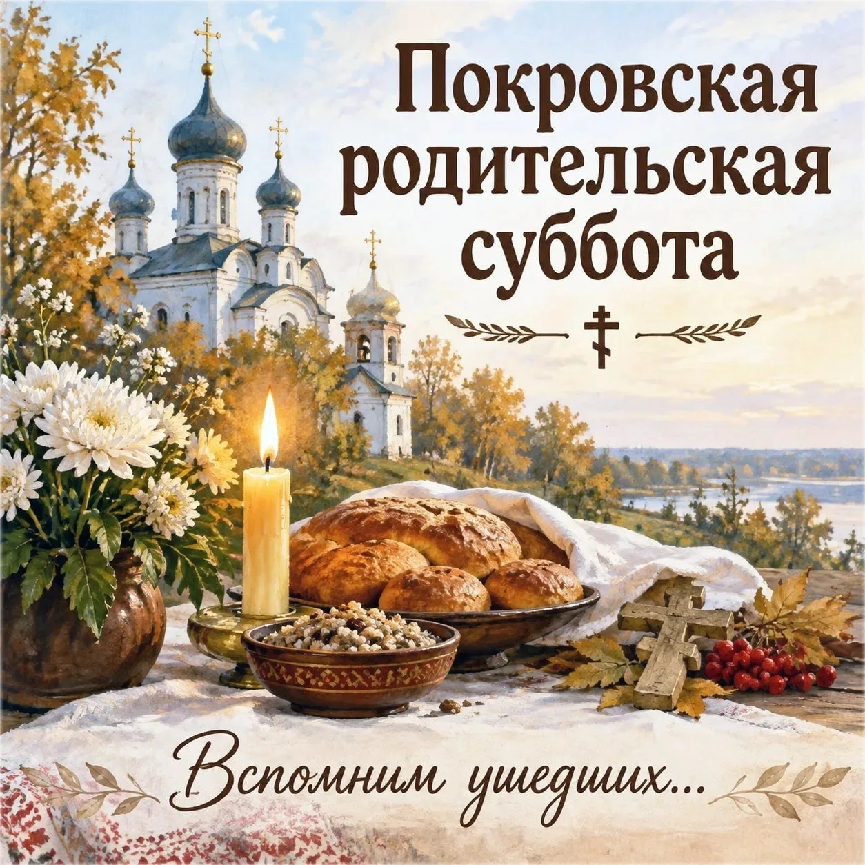 🕯🙏 Покровская родительская суббота — День поминовения усопших 🤍