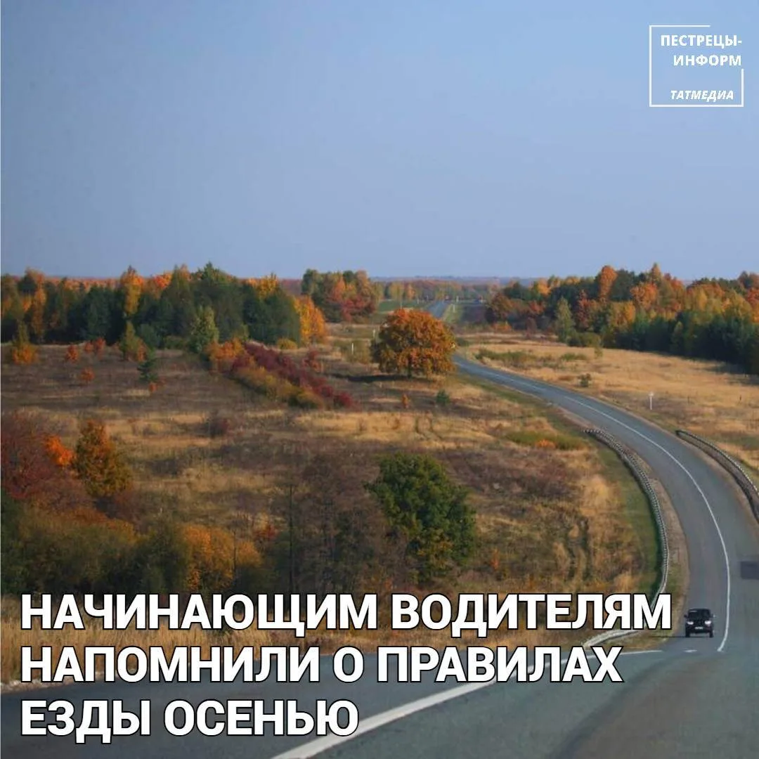Инструкторы ДОСААФ Татарстана призвали начинающих водителей осенью учитывать состояние ...