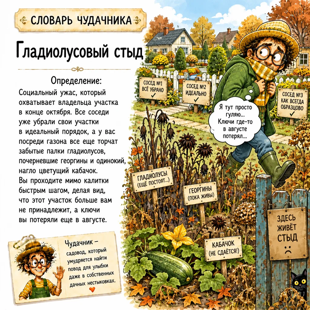 Представляю вашему вниманию очередной термин из Словаря Чудачника. Это точно про меня. ...