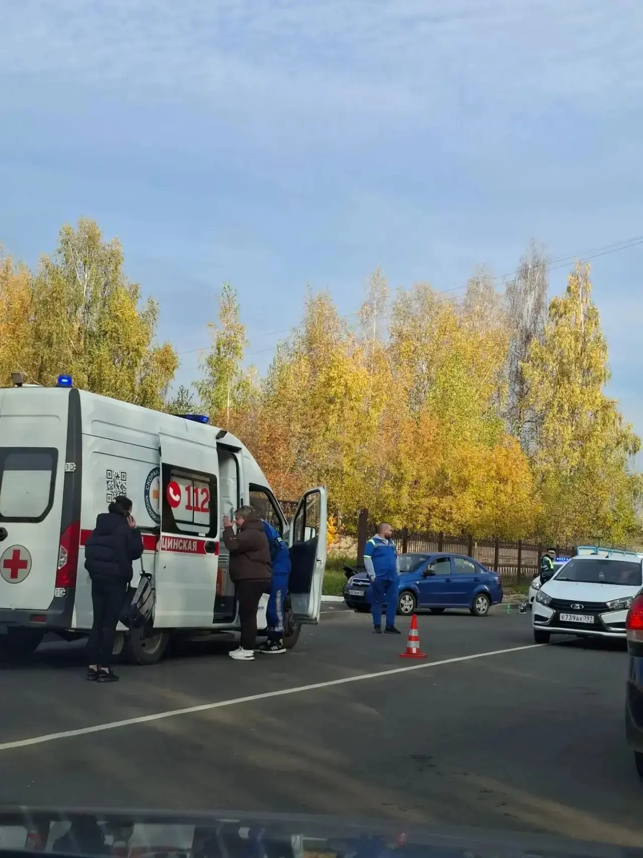 🚨Очередное ДТП с мотоциклистом на ул.Спортивная