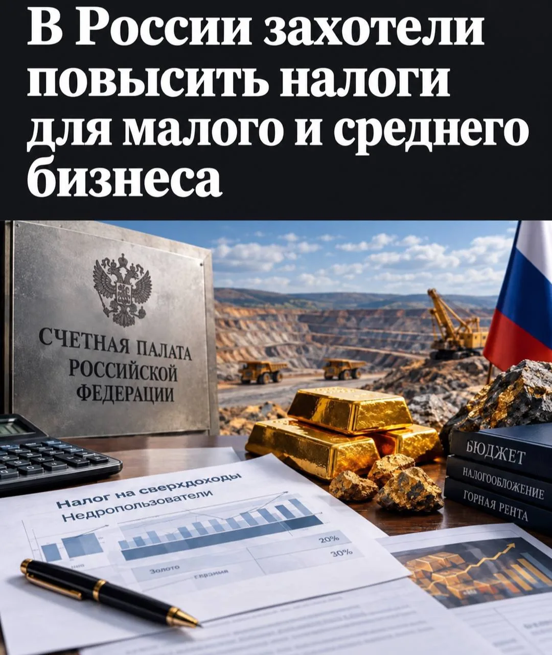 ⚡Ещё сильнее повысить налоги для бизнеса предложили в России.