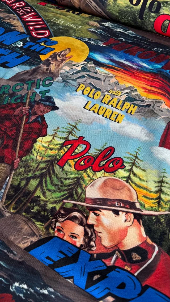 Премиальный яркий футер с нежным начёсом со стока Ralph Lauren, подписной 🙌🏻