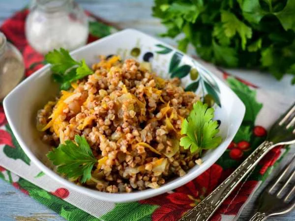 🍚 Гречка на сковороде