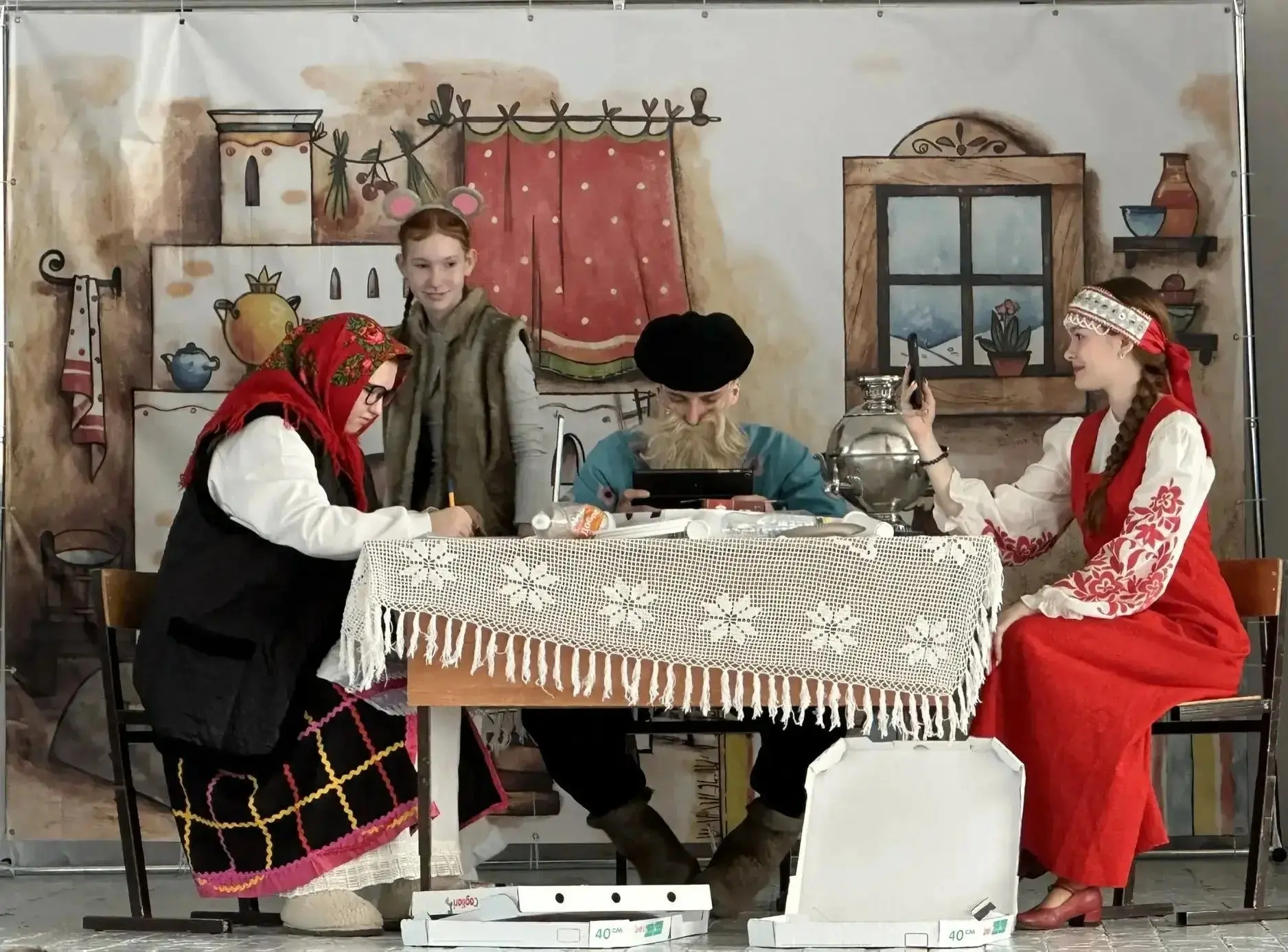 Наши на сцене! 🎭 Театр «ЛаД» штурмует «Театральное Приволжье»!
