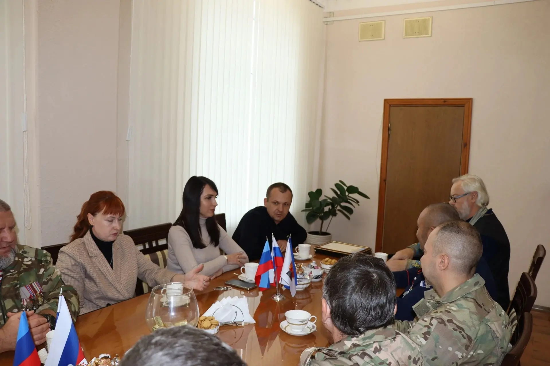 В День казачества Луганской Народной Республики и Покров Пресвятой Богородицы, которая ...