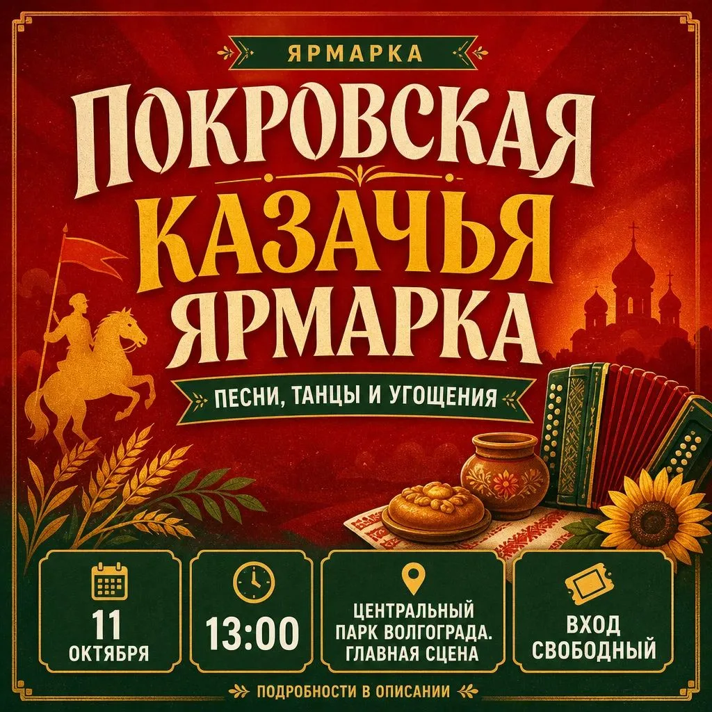 Ярмарка Покровская казачья ярмарка