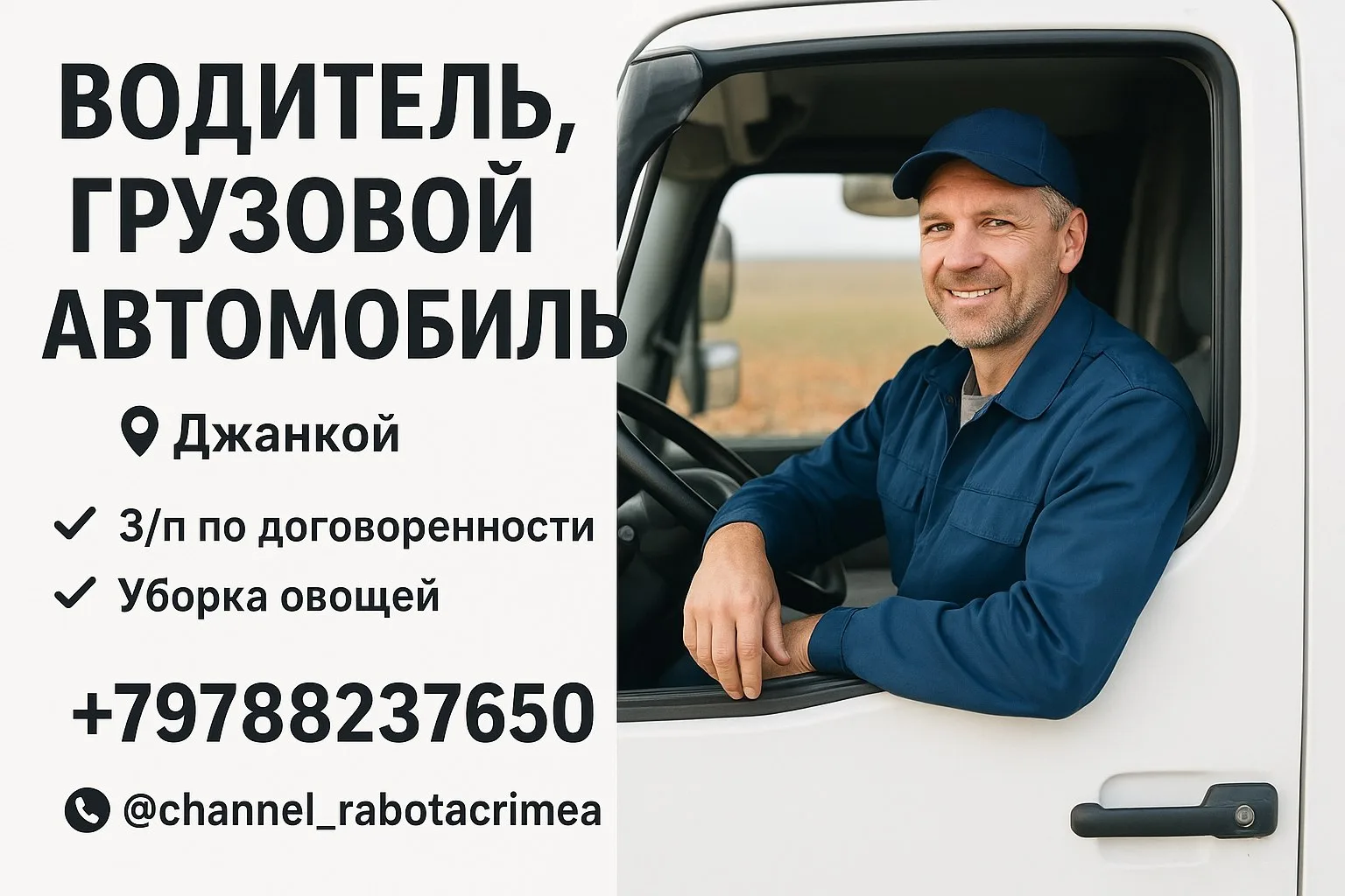 🔊 ВОДИТЕЛЬ, ГРУЗОВОЙ АВТОМОБИЛЬ