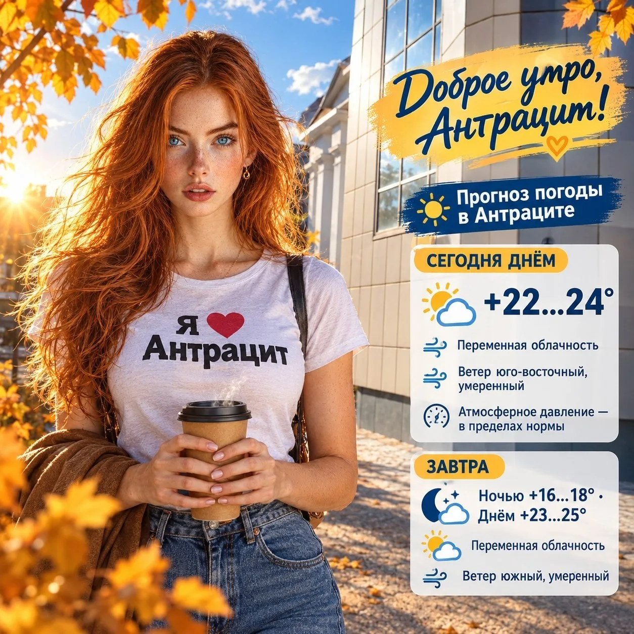 Доброе утро, наш родной и любимый Антрацит! С любовью к каждой улочке, к каждому рассве...