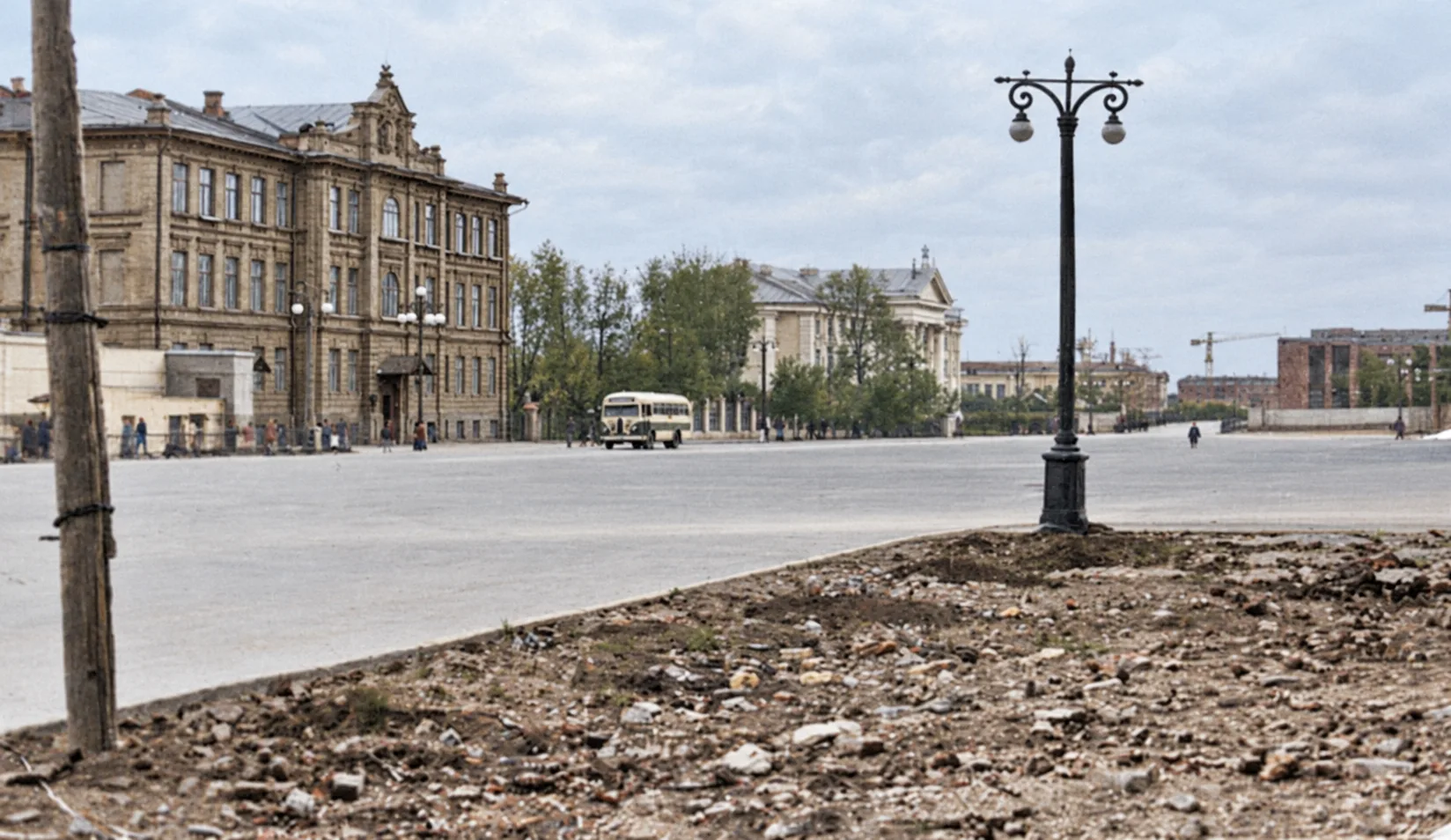 Площадь Ленина, 1954-1955 годы