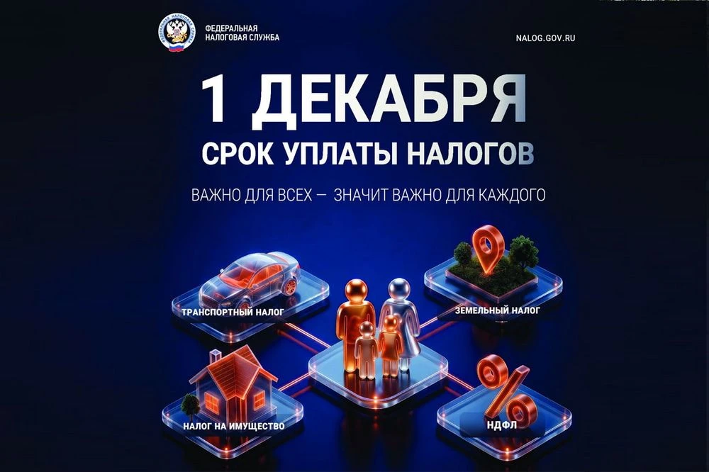 Жителям Краснодарского края необходимо оплатить налоги до 1 декабря