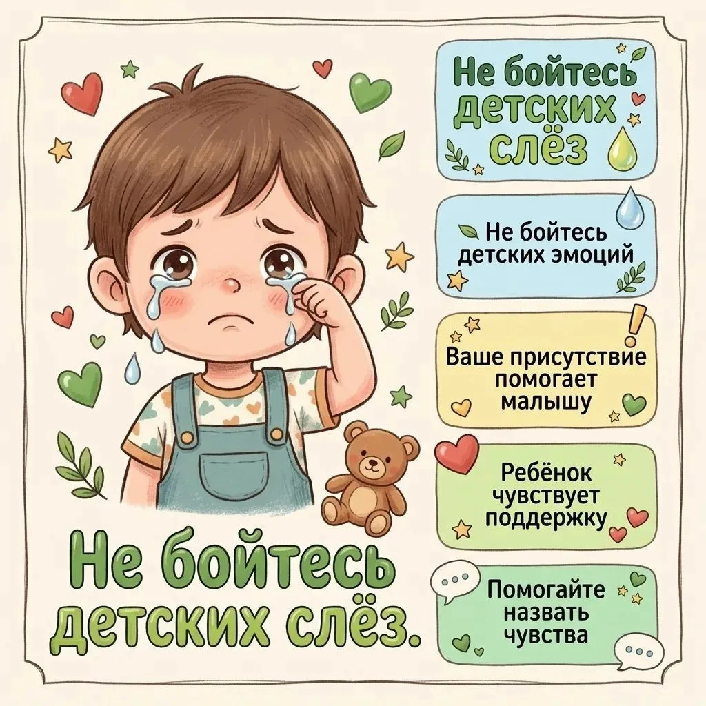 Не бойтесь детских слёз