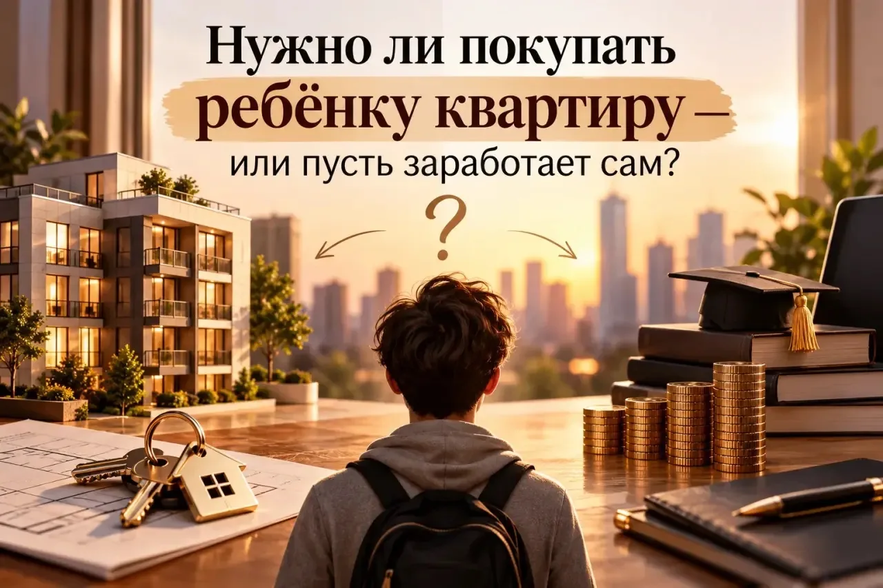 🔥 «Квартиру ребёнку? Пусть сам заработает!»