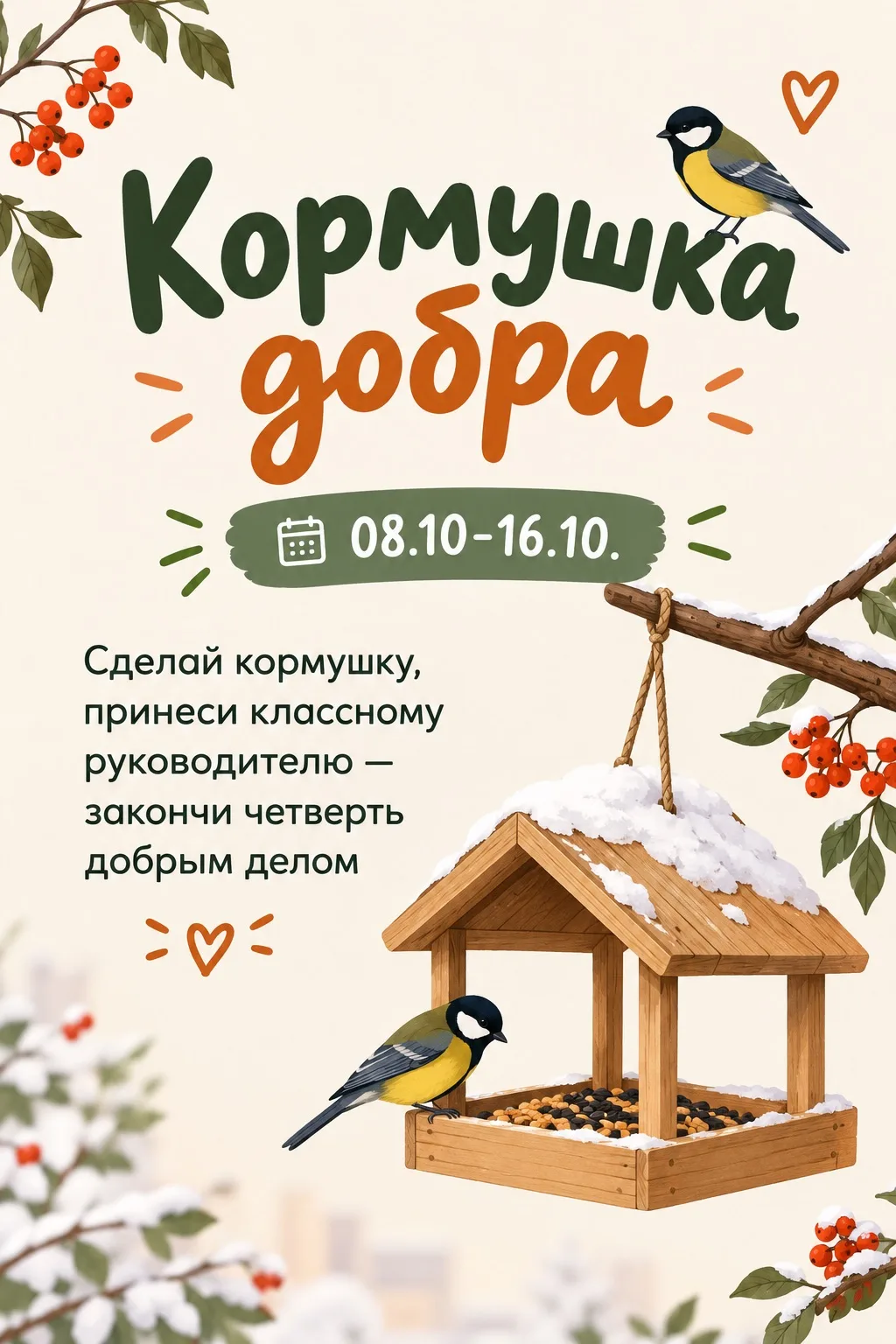 🐦КОРМУШКА ДОБРА 🐦