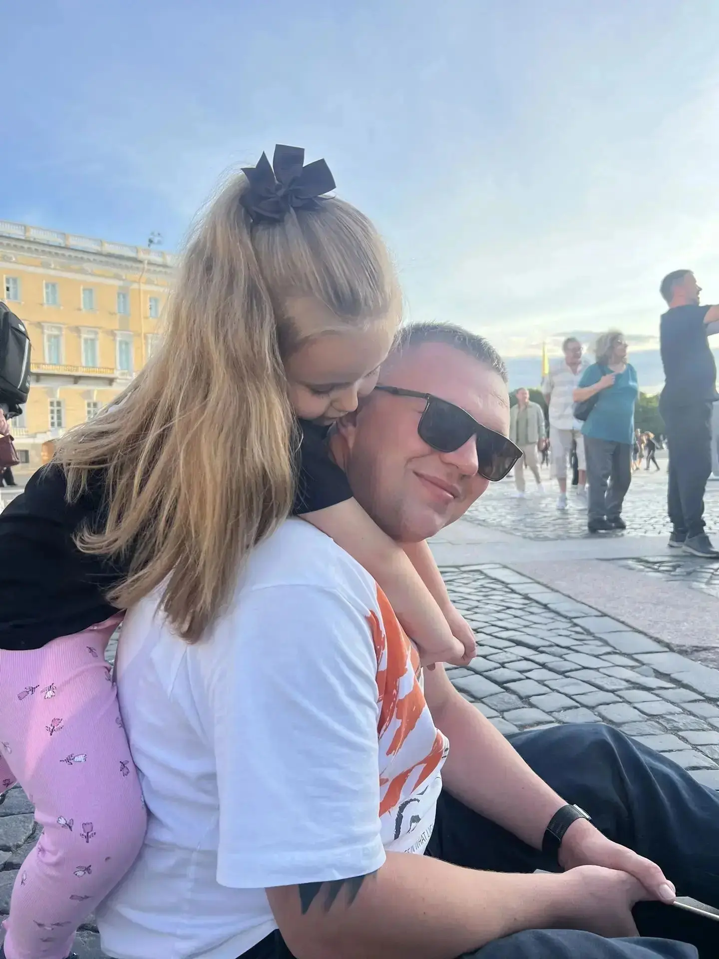 Папа, милый мой, родной,