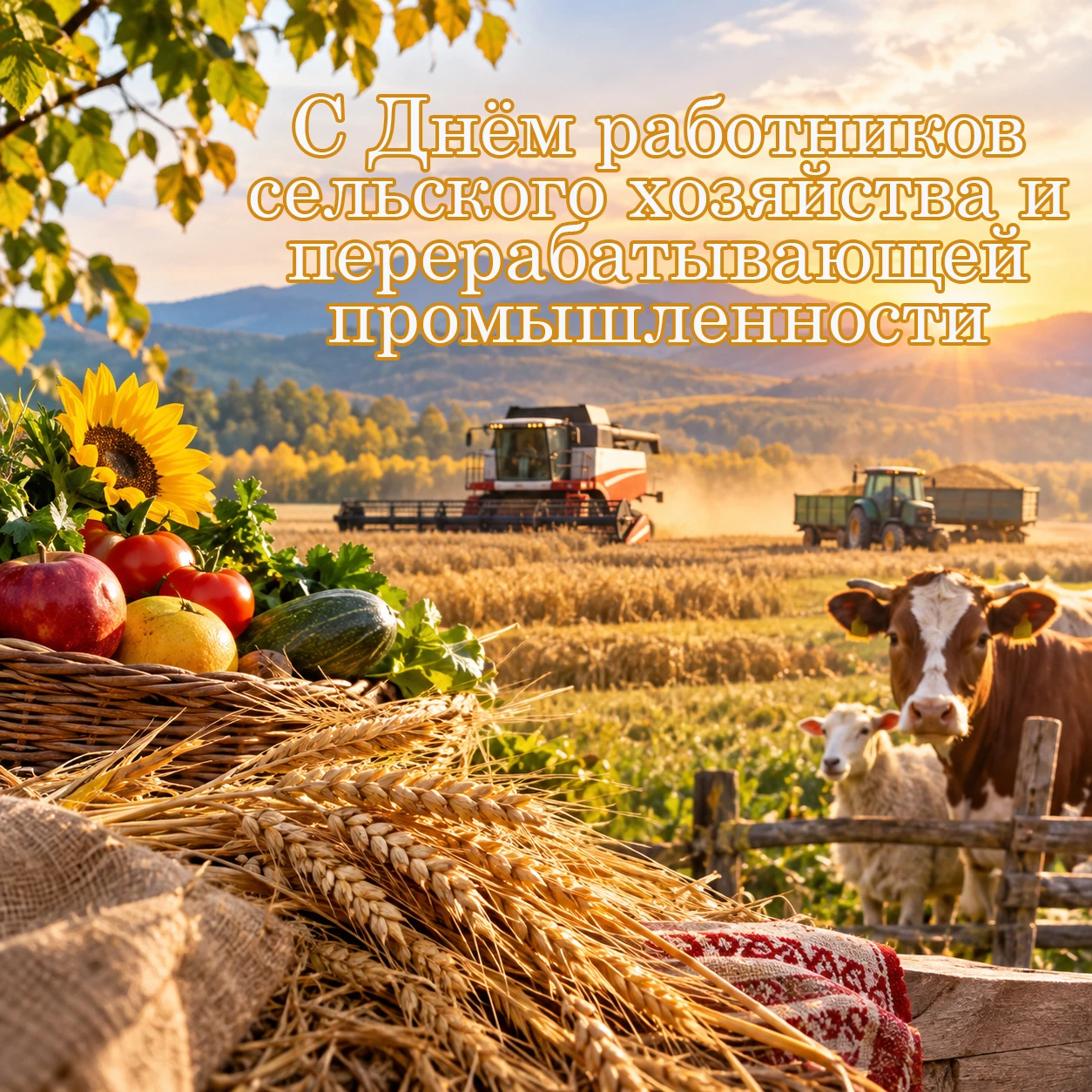 Во второе воскресенье октября мы отмечаем праздник людей, чей труд начинается задолго д...
