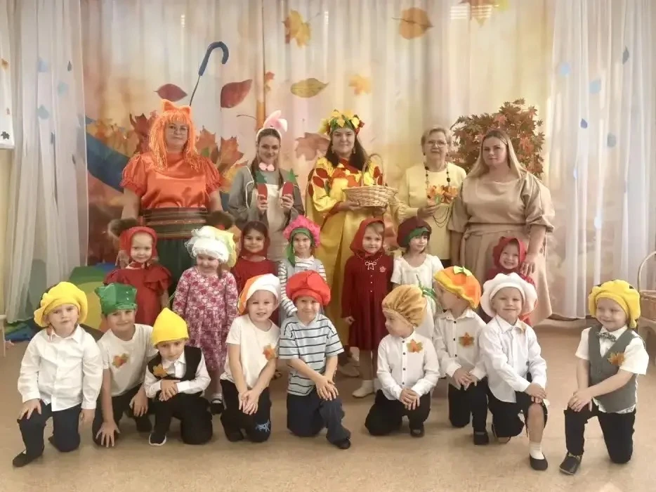 Осень заглянула в гости – и сразу стало веселее! 🍁🐰🦊