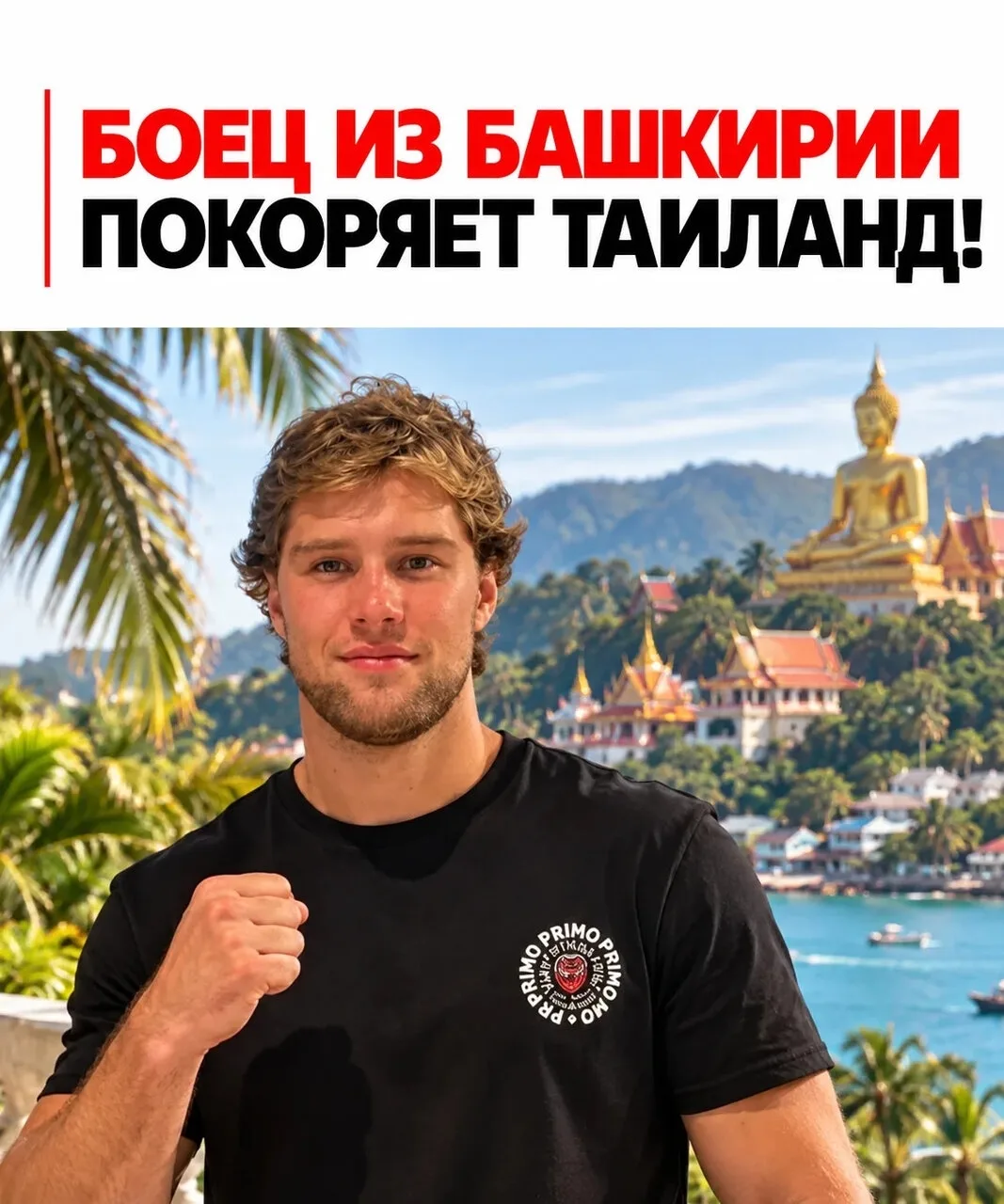 🥊 Из Башкирии — на мировой ринг: наш земляк сразится с бойцом из Таиланда