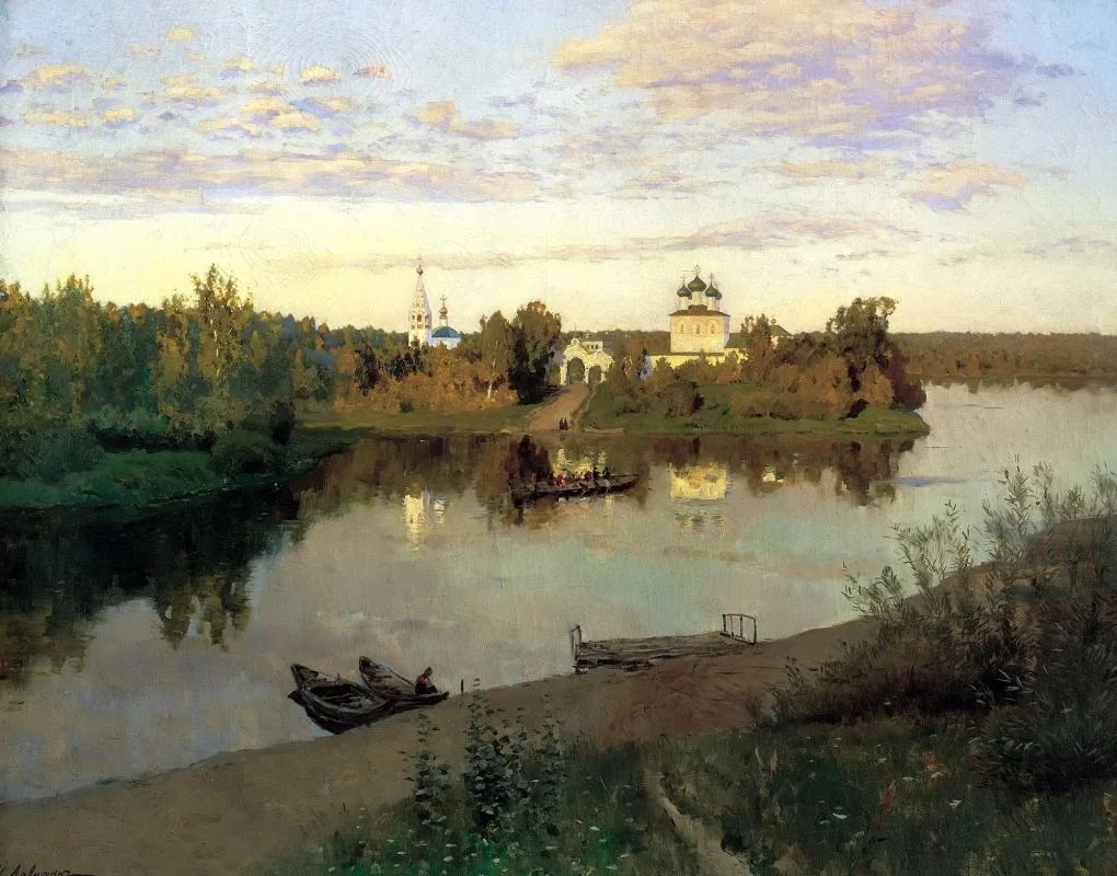 Исаак Левитан «Вечерний звон» 1892 г.