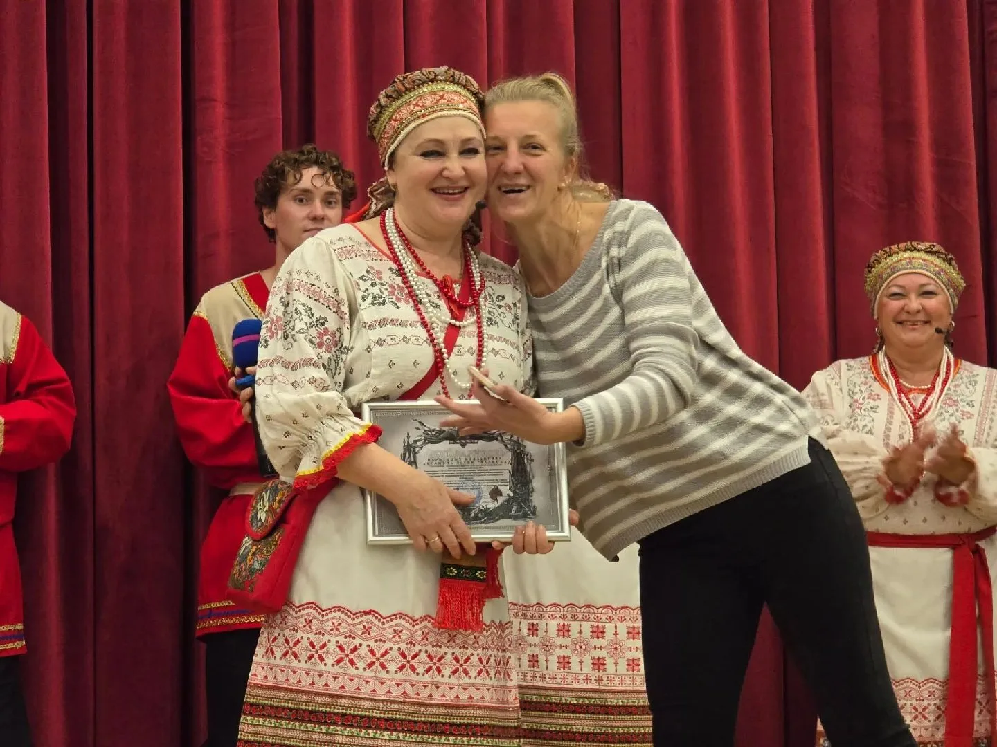 В Краснознаменск снова приехала делегация из Можайска, чтобы поддержать бойцов в военно...