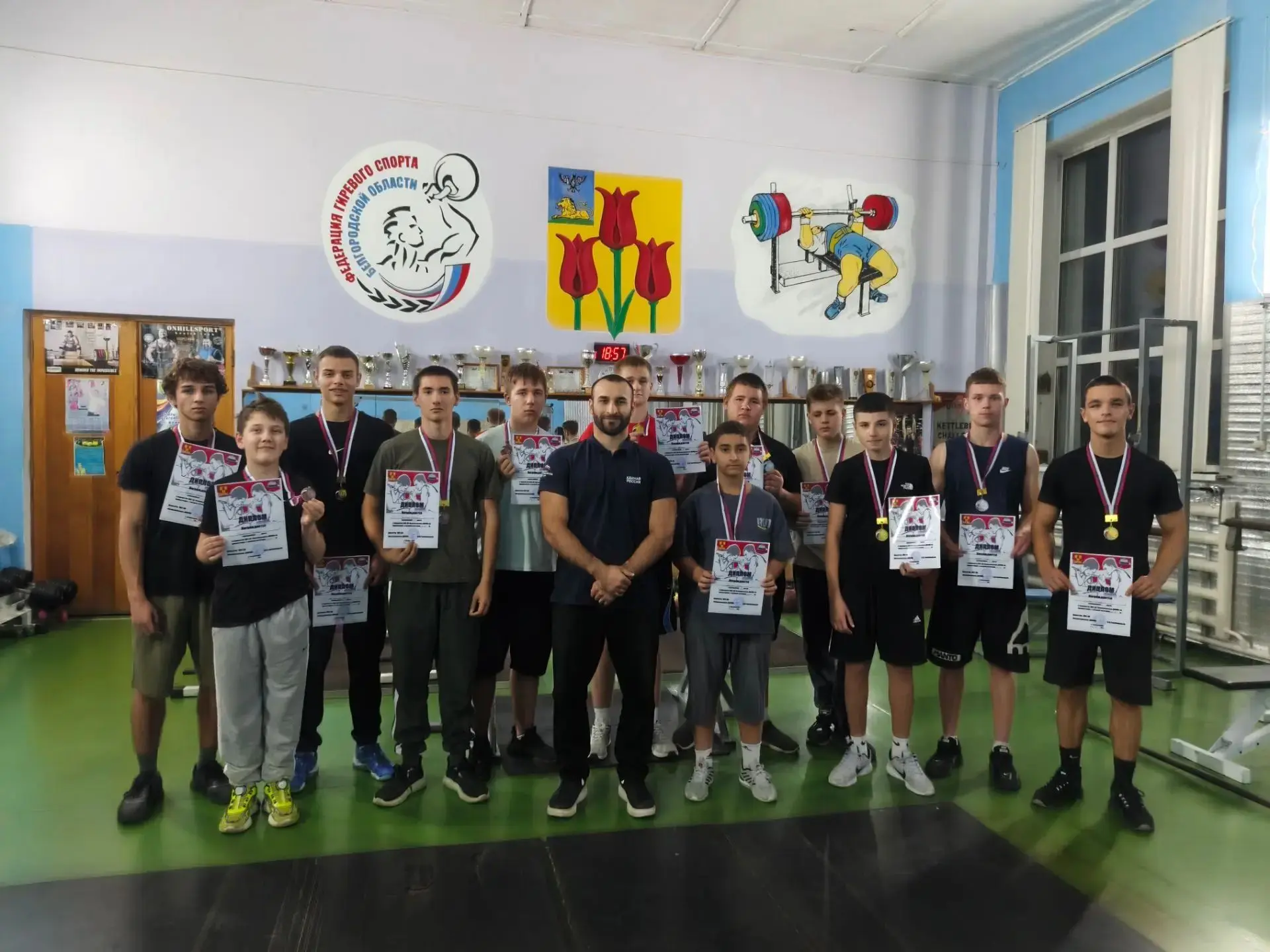 💪Первенство Волоконовского округа по армрестлингу!