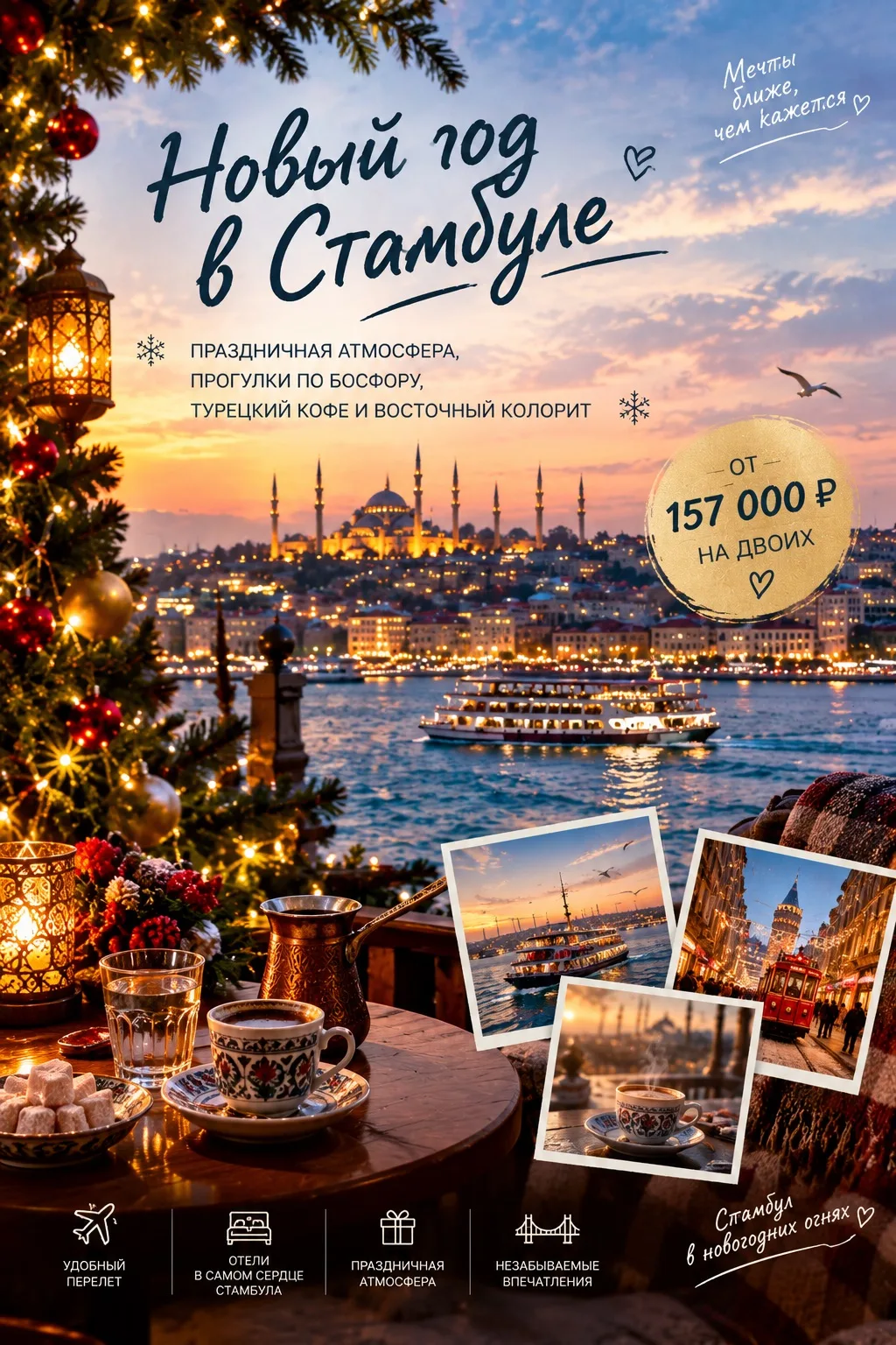 🎄 Новый год в Стамбуле 🇹🇷